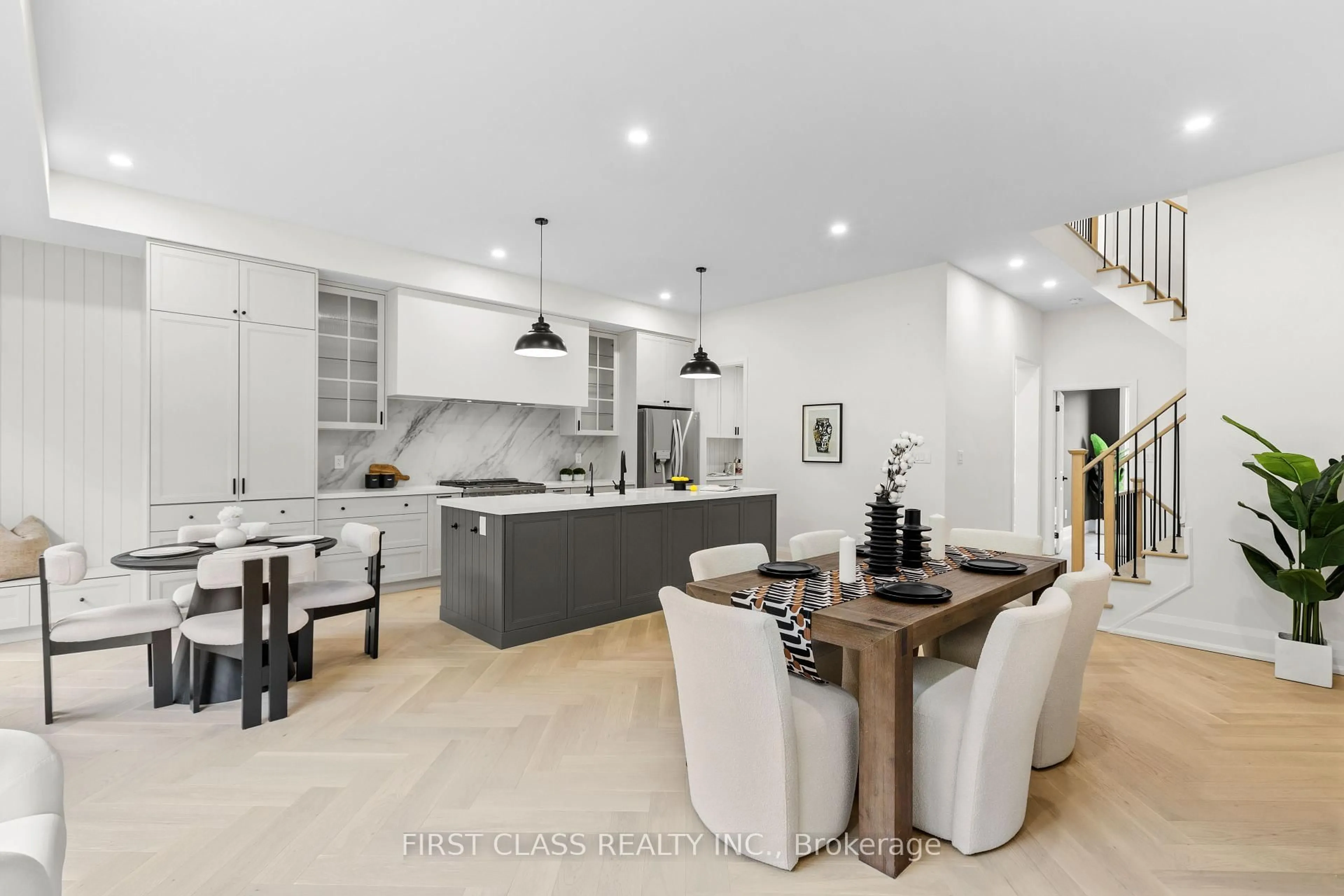 Open concept kitchen, unknown for 40 La Tache Cres, Markham Ontario L6C 0Z6