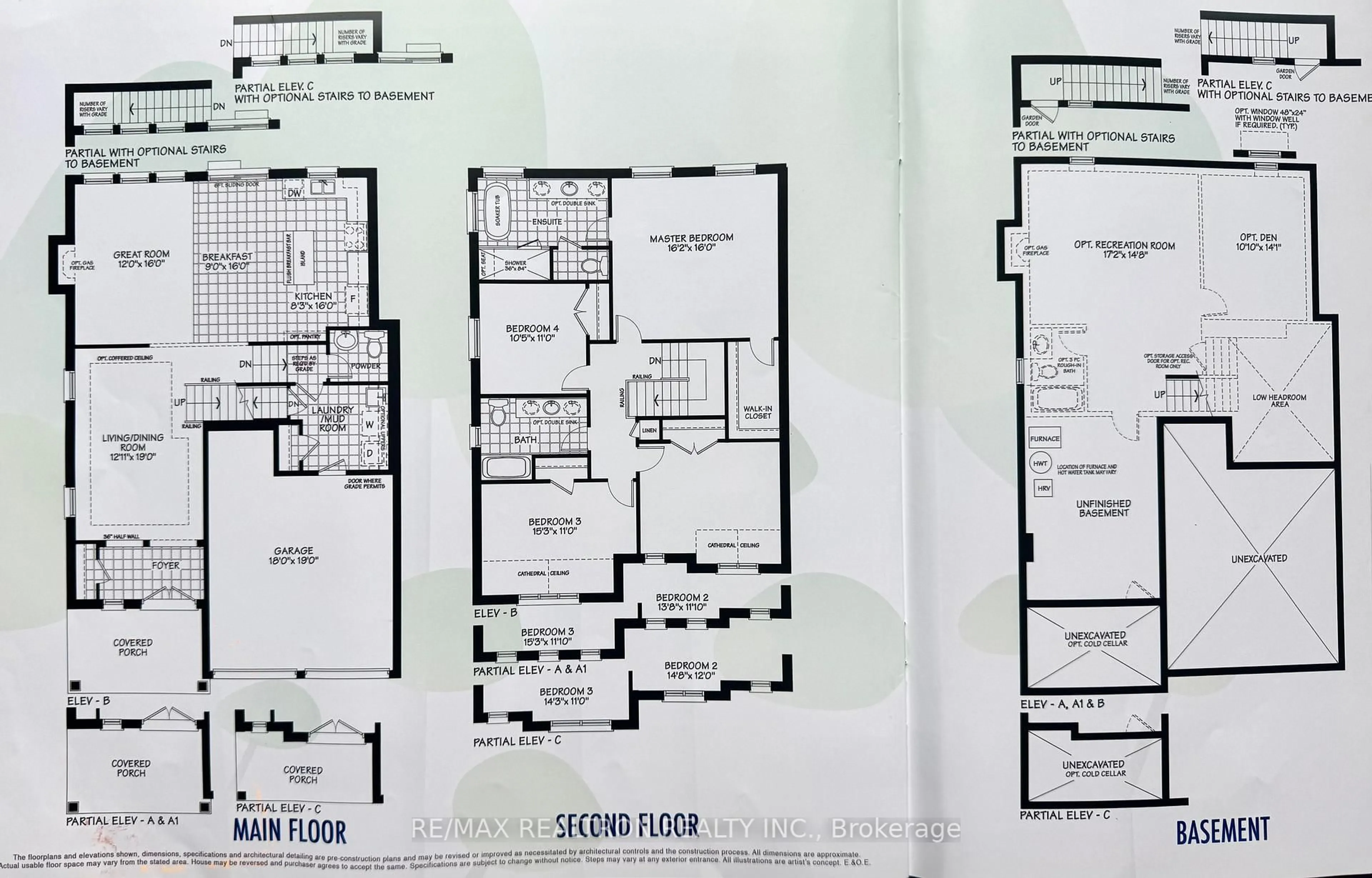 Floor plan for 7 Wakefield Blvd, Essa Ontario L0M 1B5