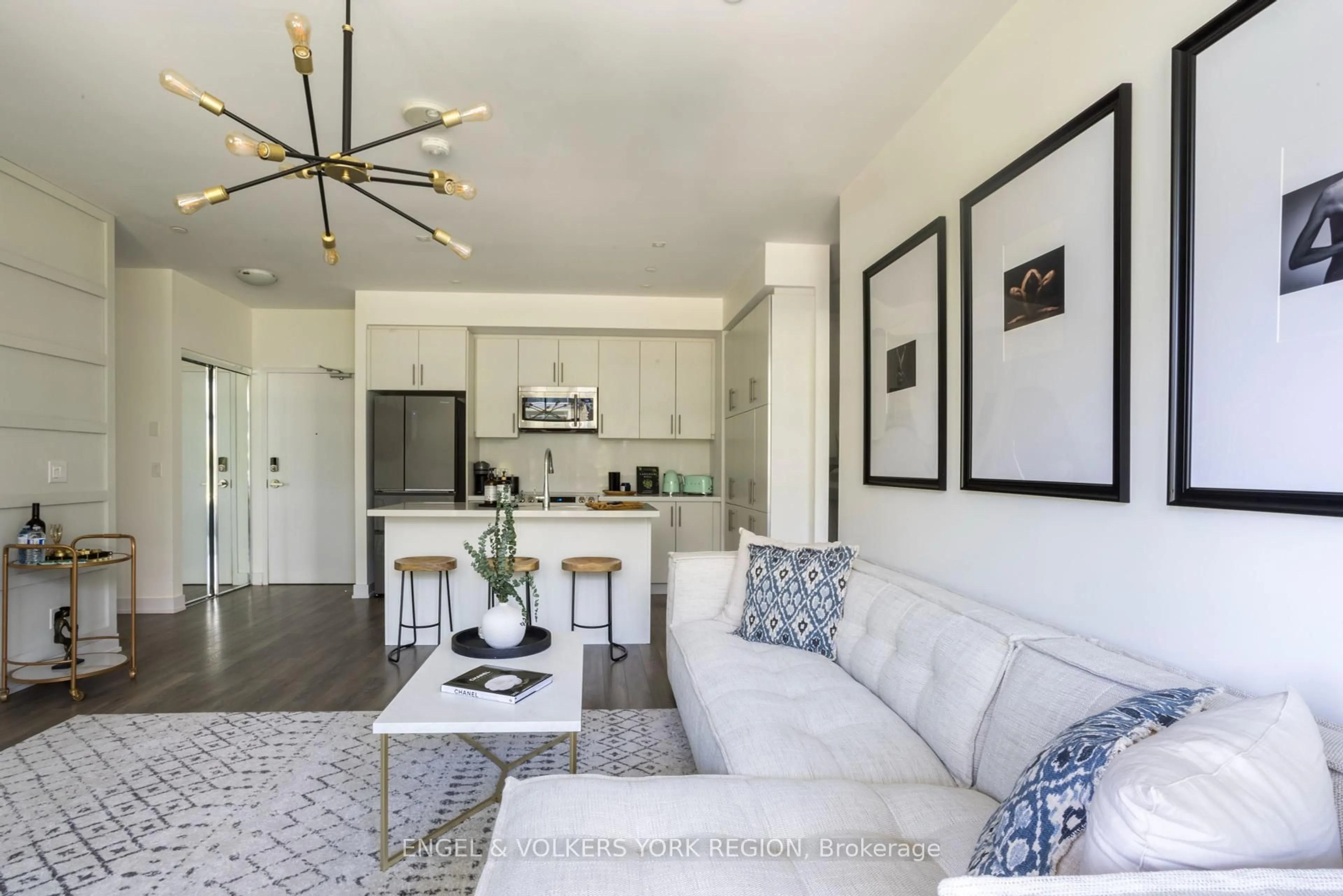 Living room with furniture, unknown for 375 Sea Ray Ave #113, Innisfil Ontario L9S 0N9