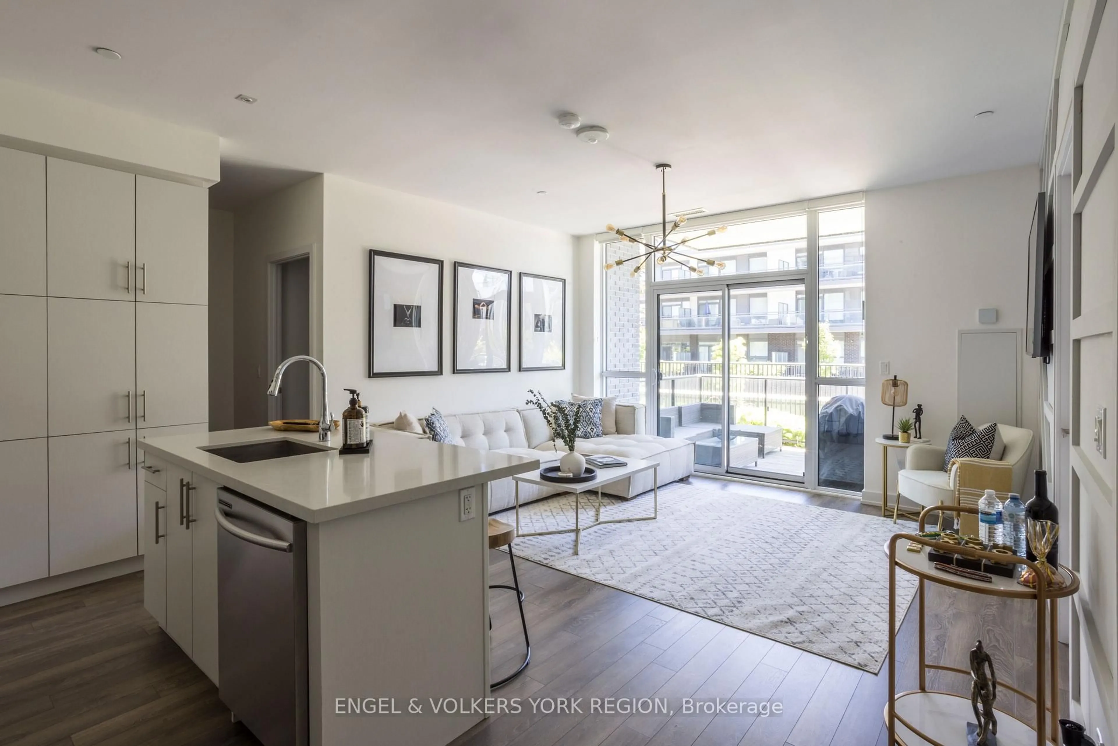 Open concept kitchen, unknown for 375 Sea Ray Ave #113, Innisfil Ontario L9S 0N9