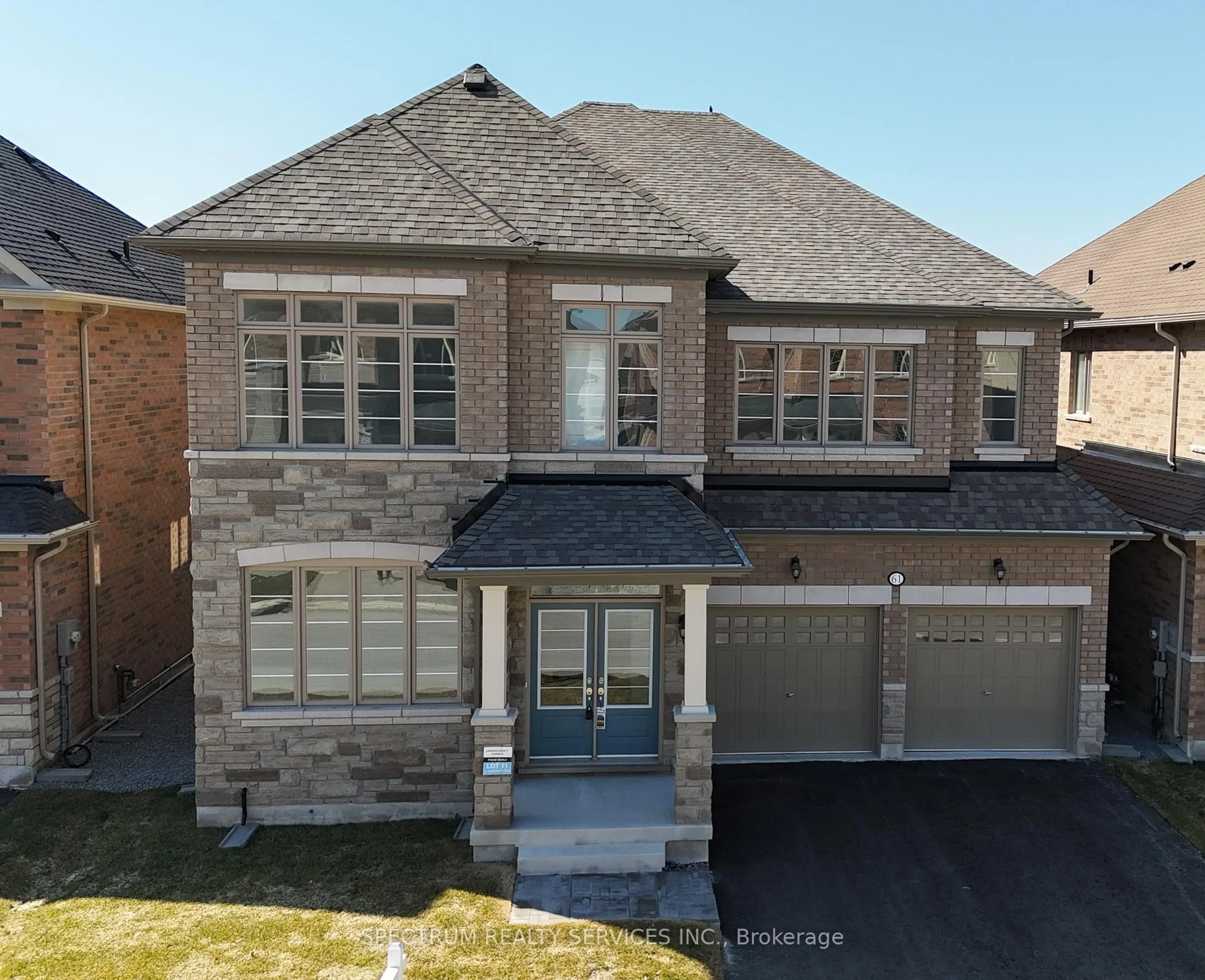 Home with brick exterior material, street for 61 Bud Leggett Cres, Georgina Ontario L4P 0T1
