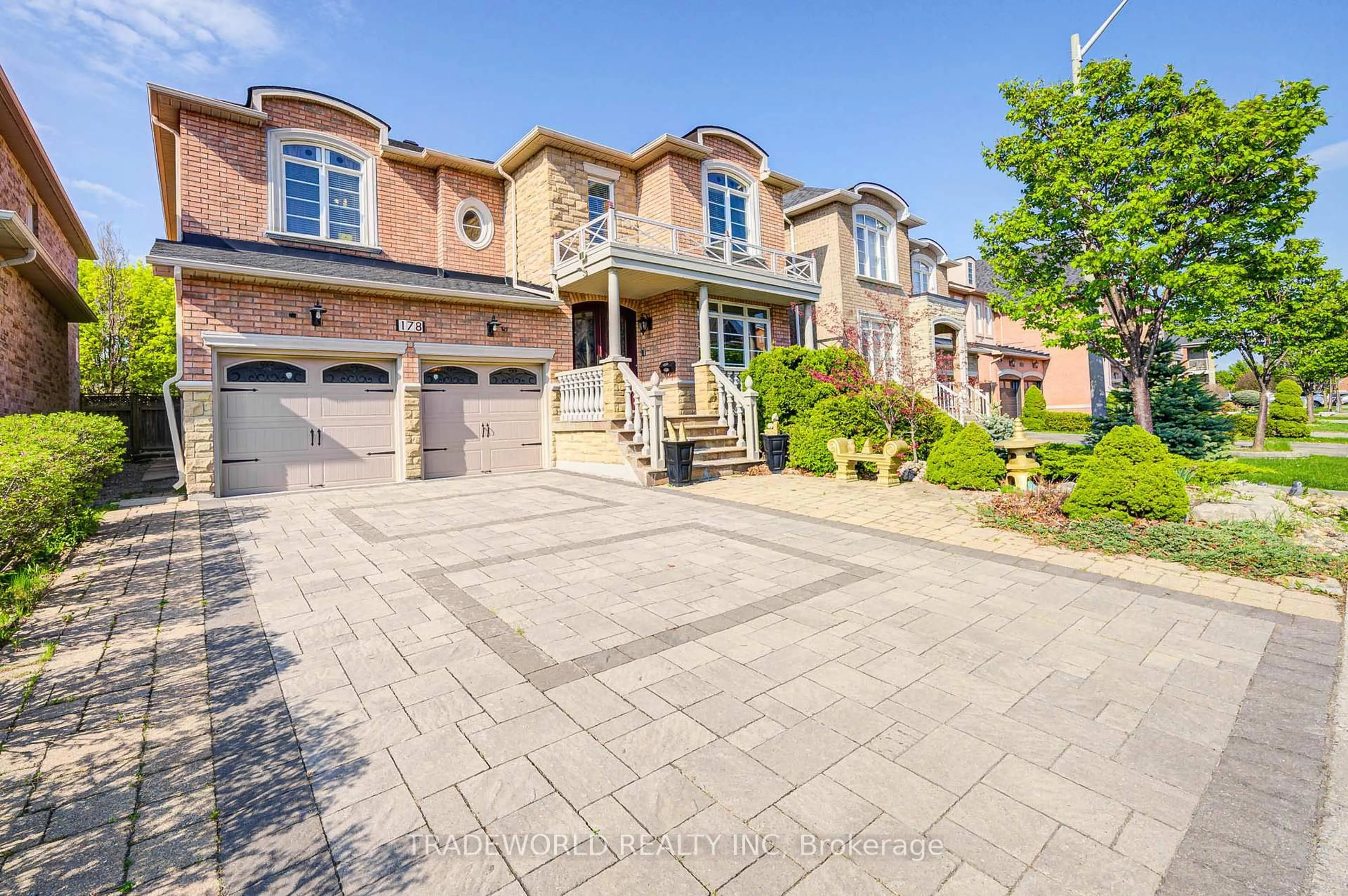 Home with brick exterior material, street for 178 Seabreeze Ave, Vaughan Ontario L4J 9H2