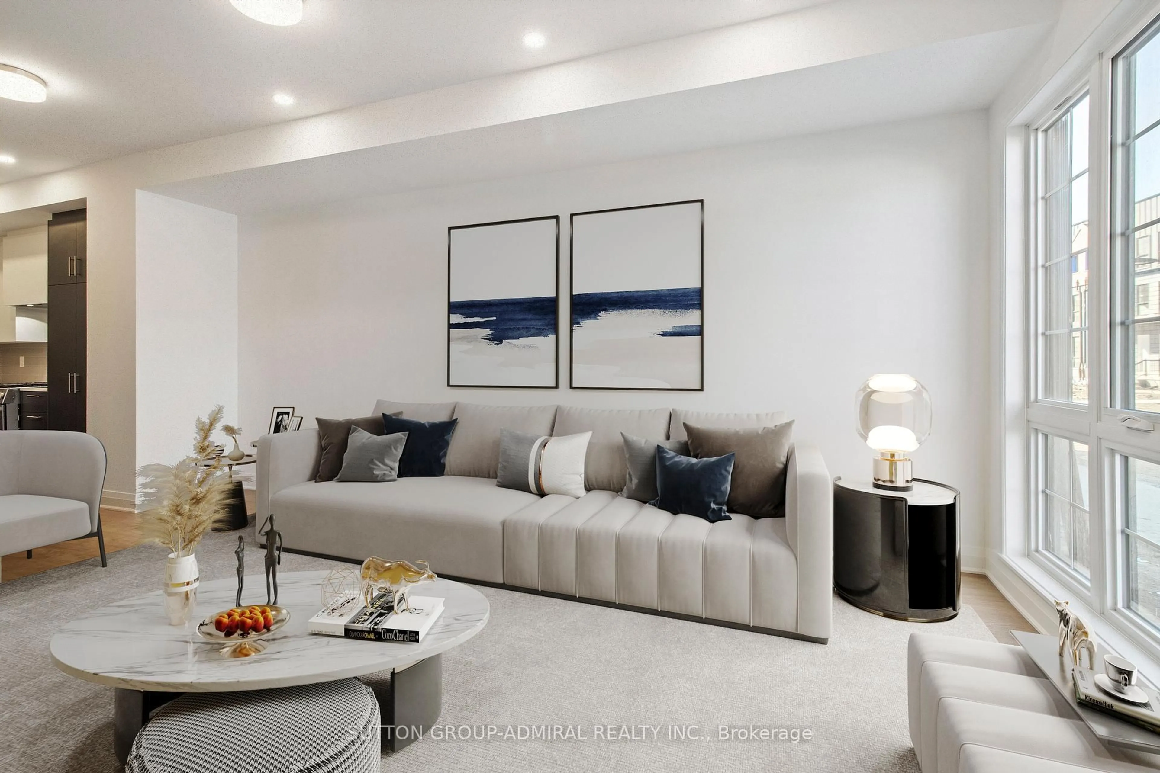 Living room with furniture, unknown for 61 Burleigh Mews, Vaughan Ontario L4J 0M1