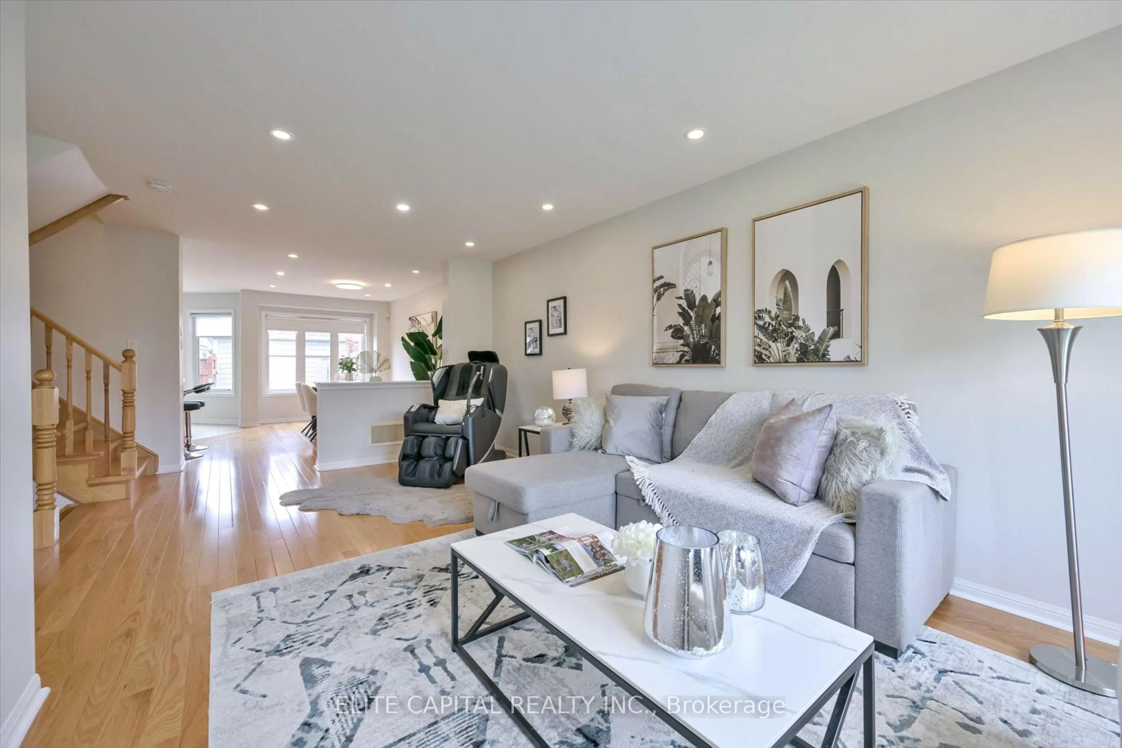 Living room with furniture, unknown for 52 Gas Lamp Lane, Markham Ontario L6B 0H6