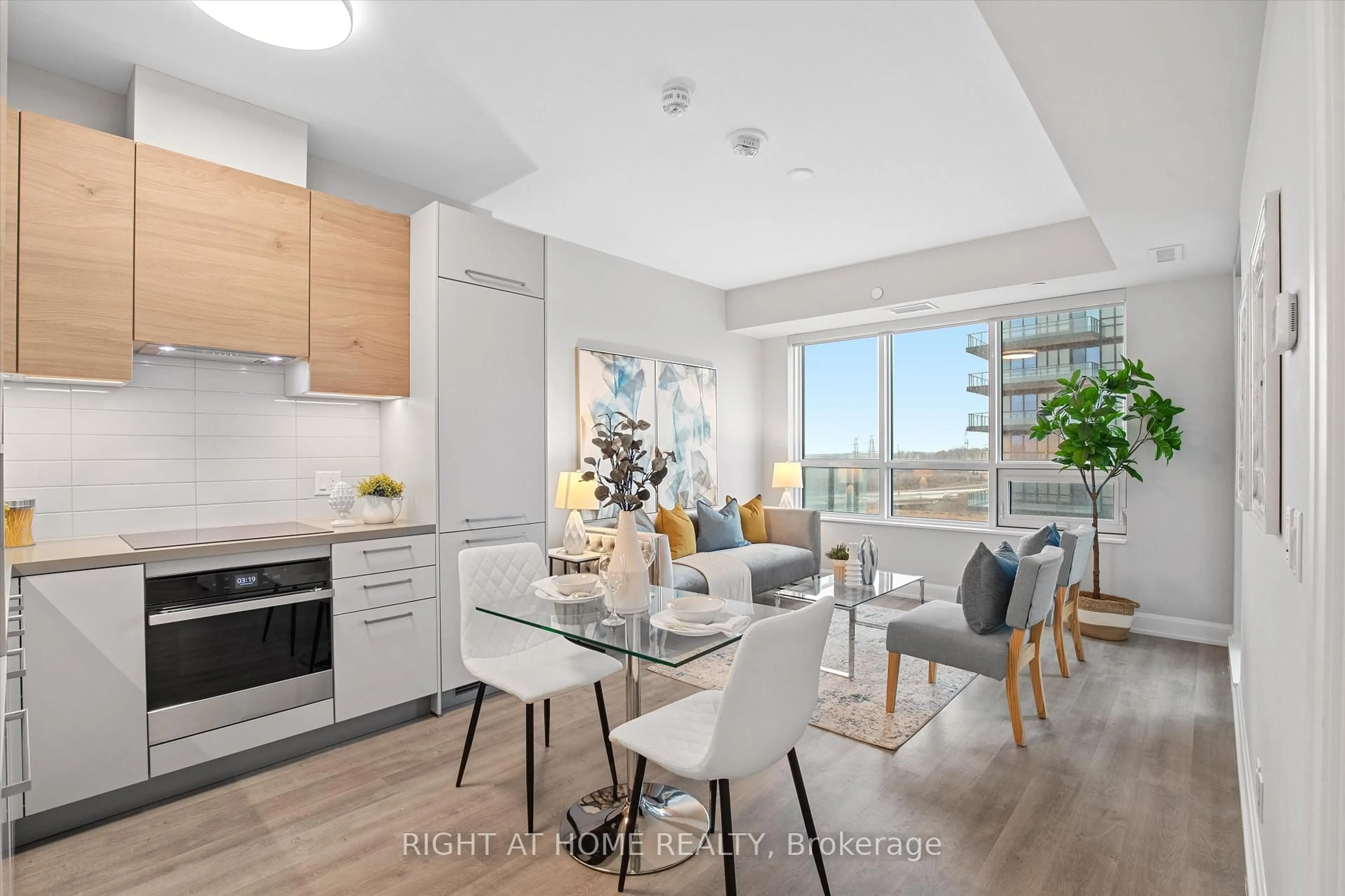 Open concept kitchen, unknown for 38 Gandhi Lane #1010, Markham Ontario L3T 0G9