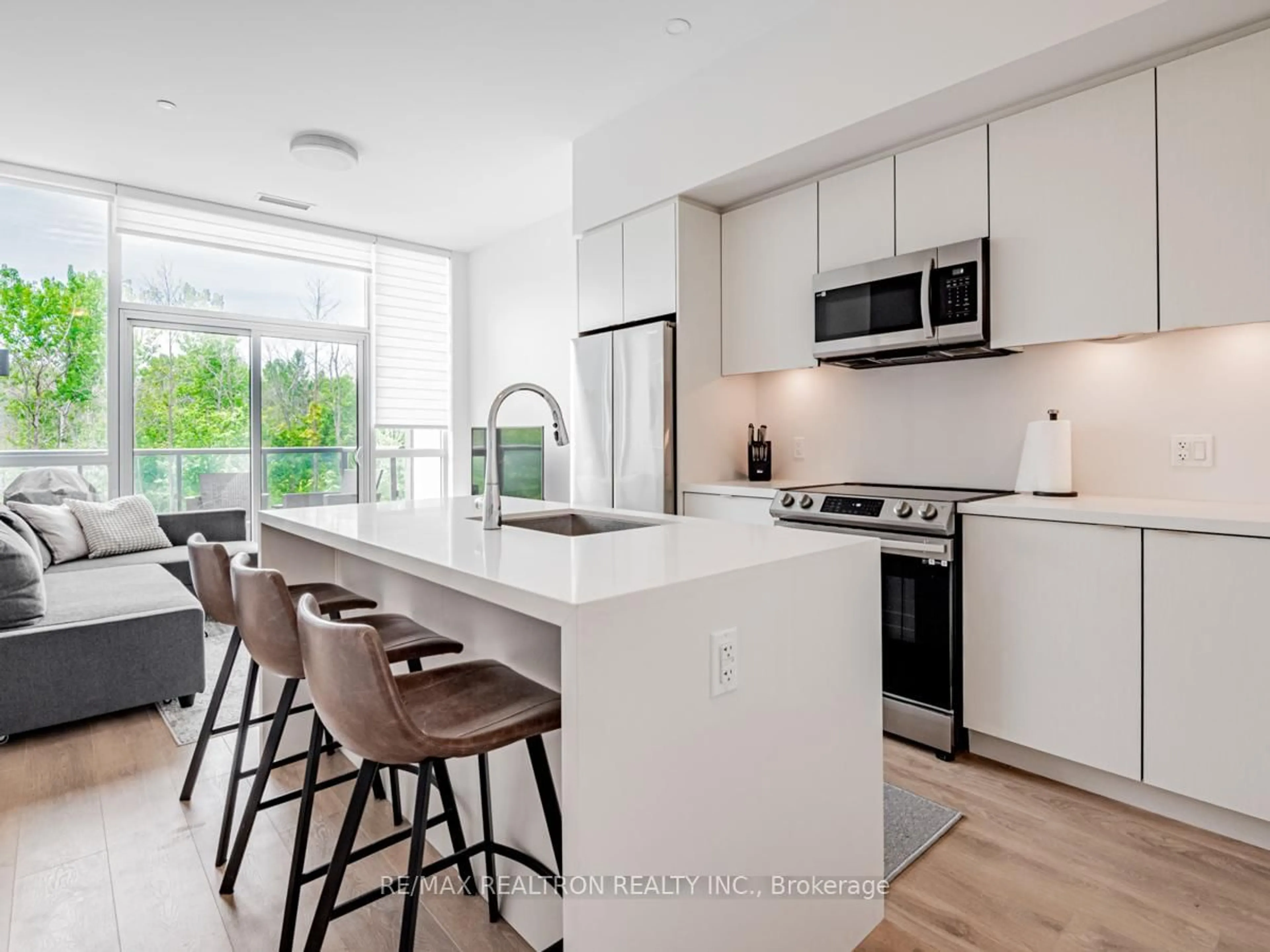 Open concept kitchen, unknown for 415 Sea Ray Ave #445, Innisfil Ontario L9S 0R5