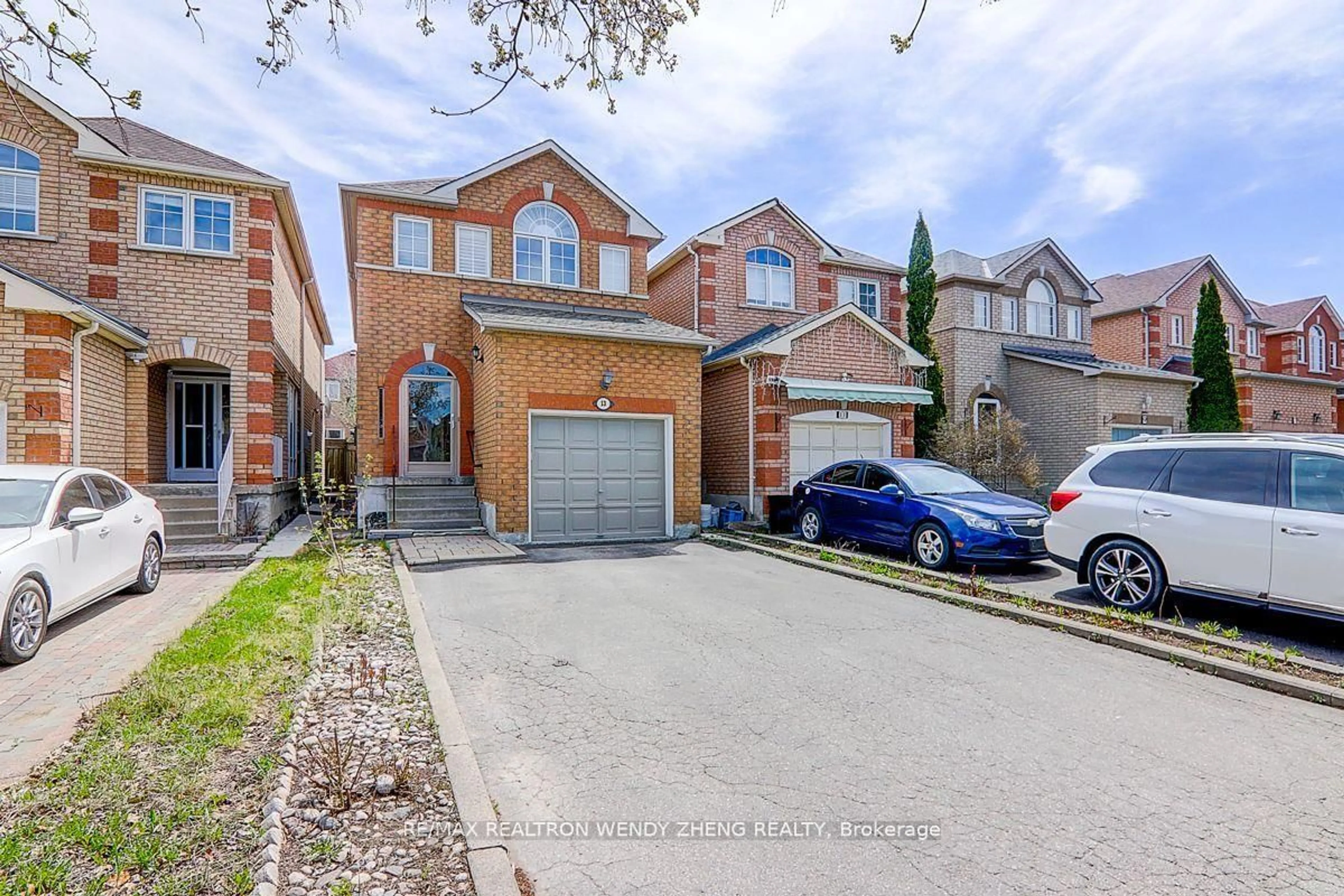 Home with brick exterior material, street for 13 Apollo Rd, Markham Ontario L3S 4G8
