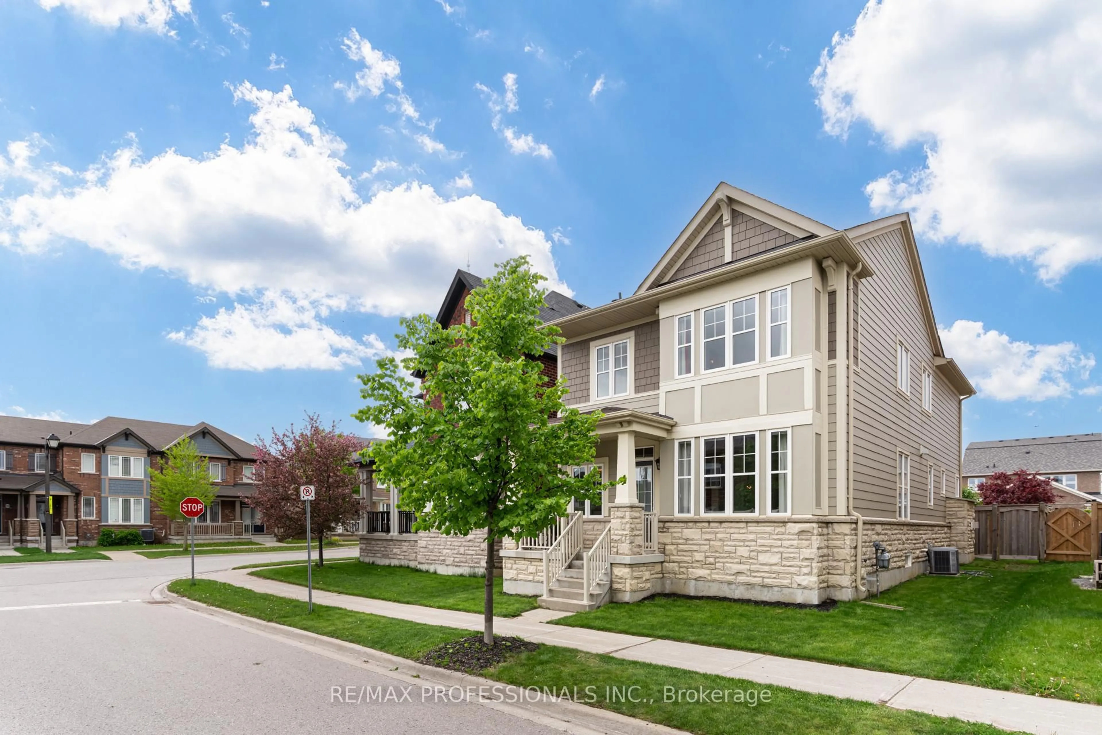 Home with brick exterior material, street for 132 Cornwall Dr, Markham Ontario L6B 1C9