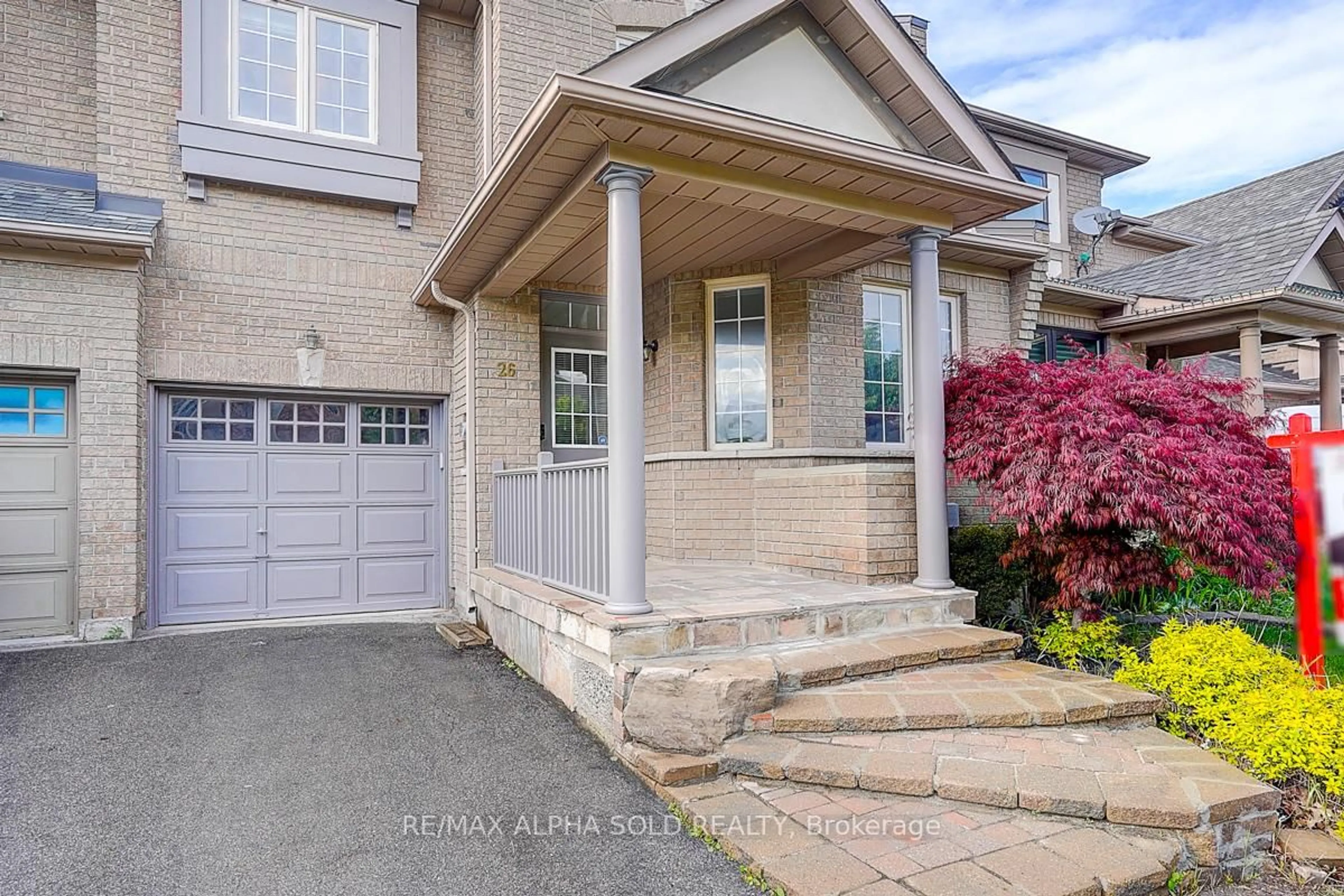 Home with brick exterior material, street for 26 Whitford Rd, Markham Ontario L6C 2J2