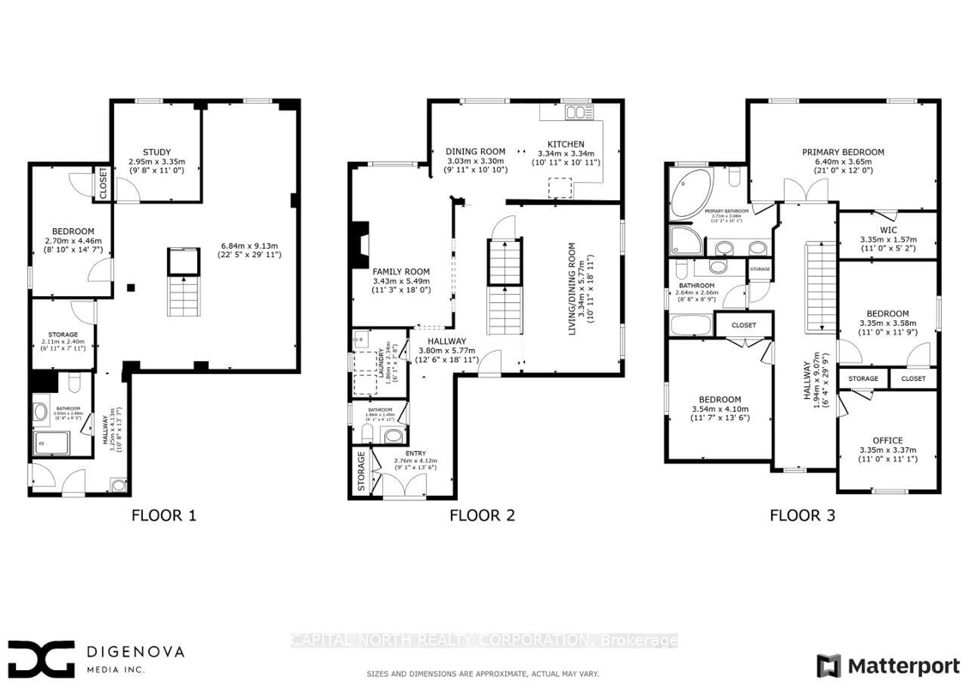 Floor plan for 71 Ivy Glen Dr, Vaughan Ontario L6A 0P3
