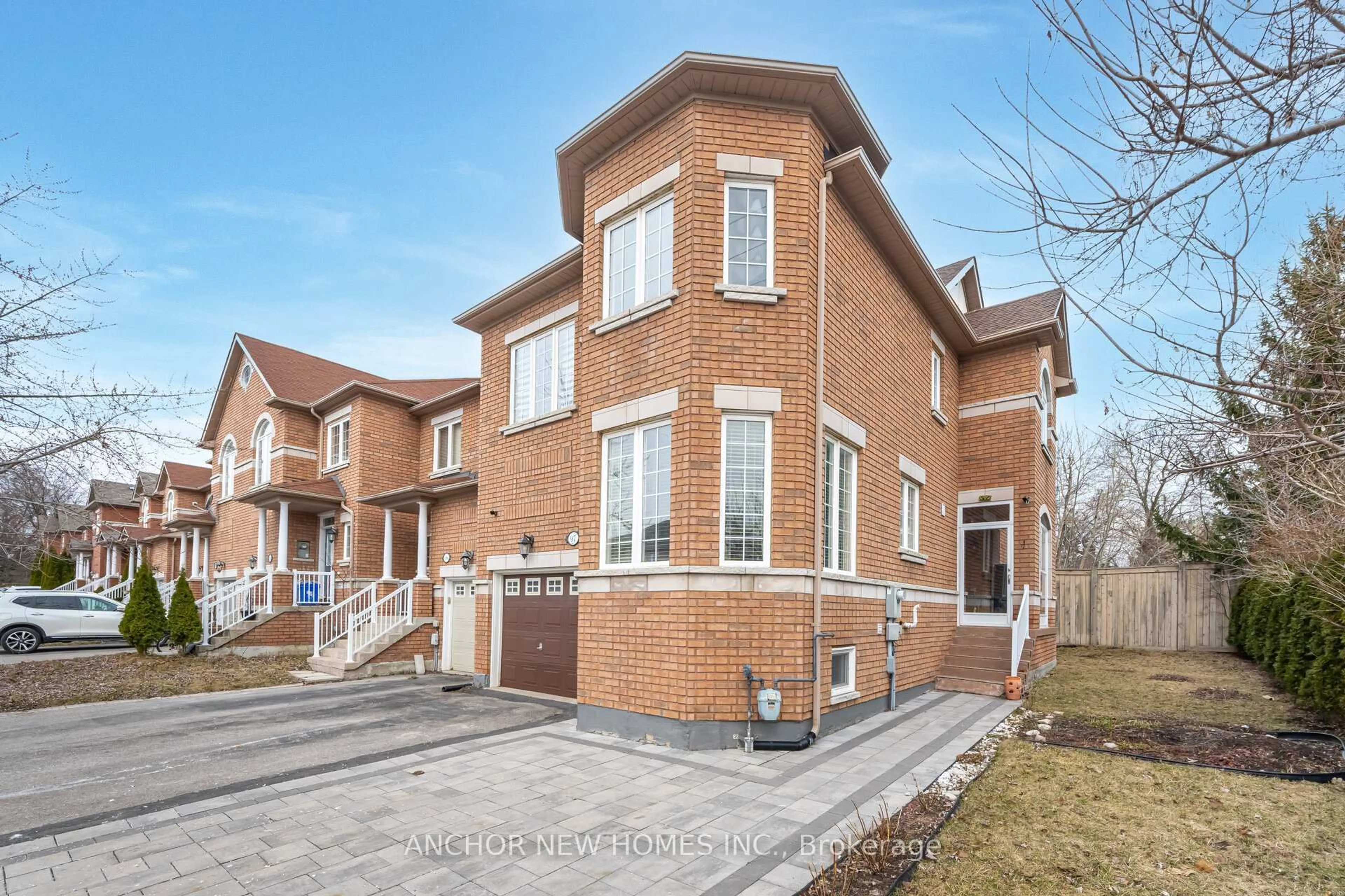 Home with brick exterior material, street for 8 Townwood Dr #97, Richmond Hill Ontario L4E 4Y3