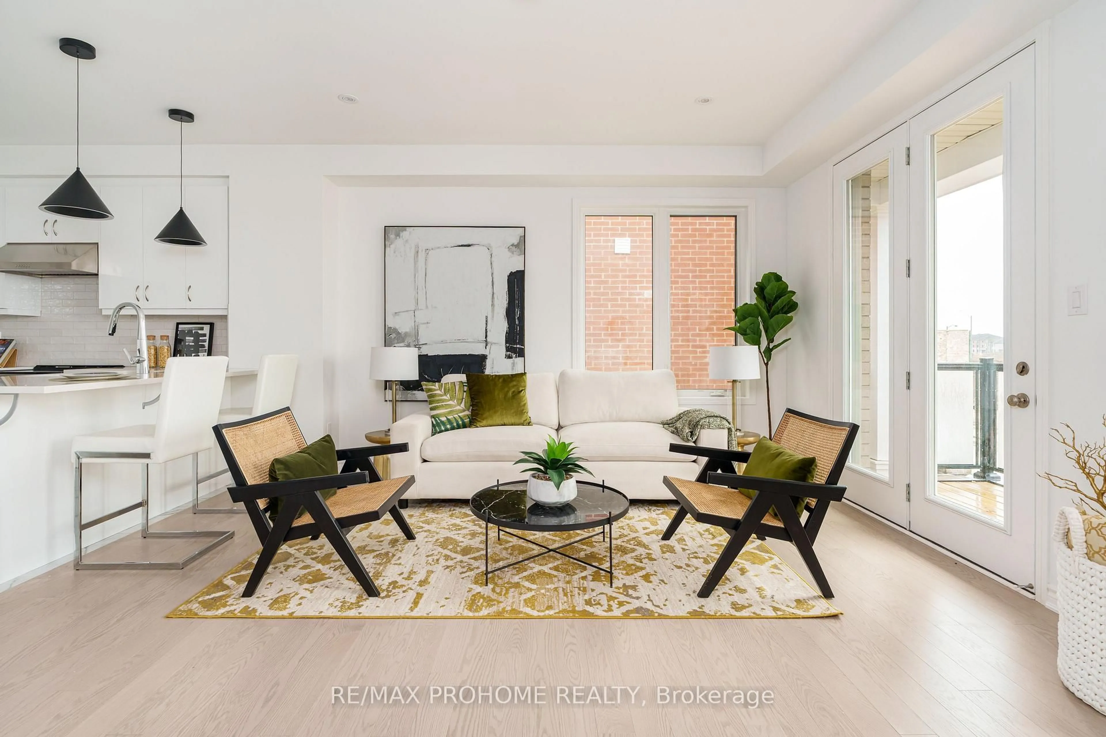 Living room with furniture, unknown for 36 Azure Dr, Markham Ontario L6C 3M4