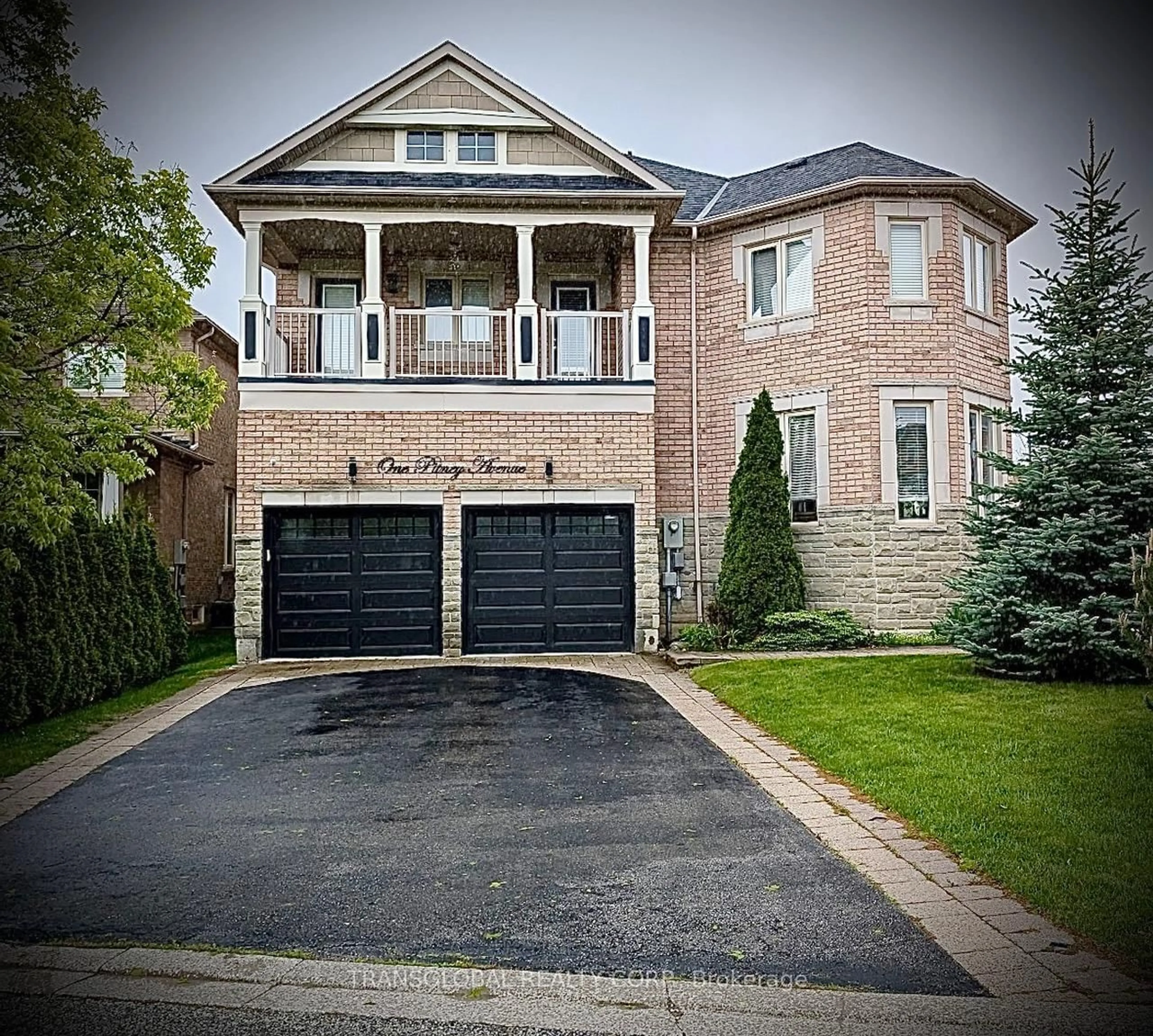 Home with brick exterior material, street for 1 Pitney Ave, Richmond Hill Ontario L4E 4Y7