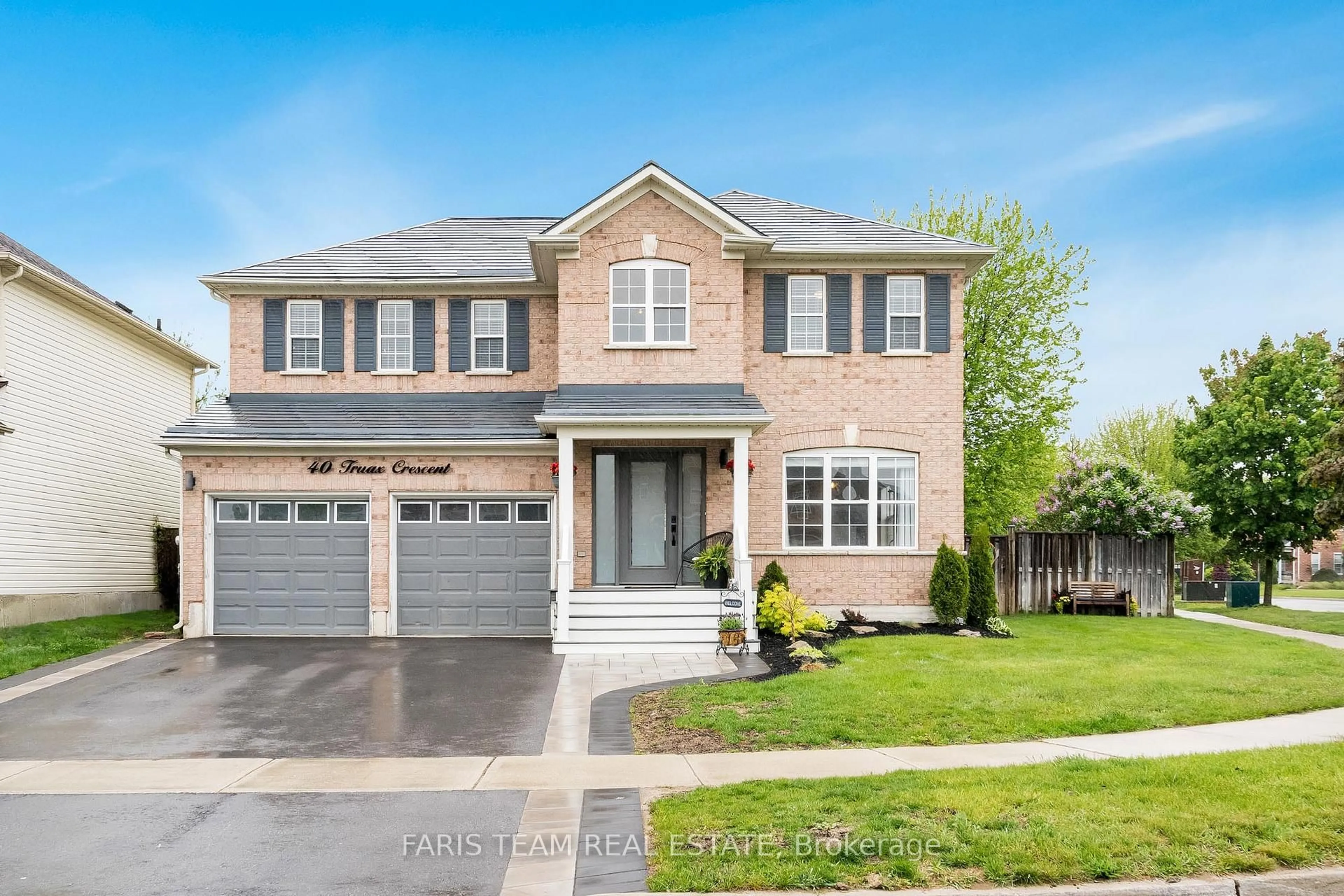 Home with brick exterior material, street for 40 Truax Cres, Essa Ontario L0L 1L0