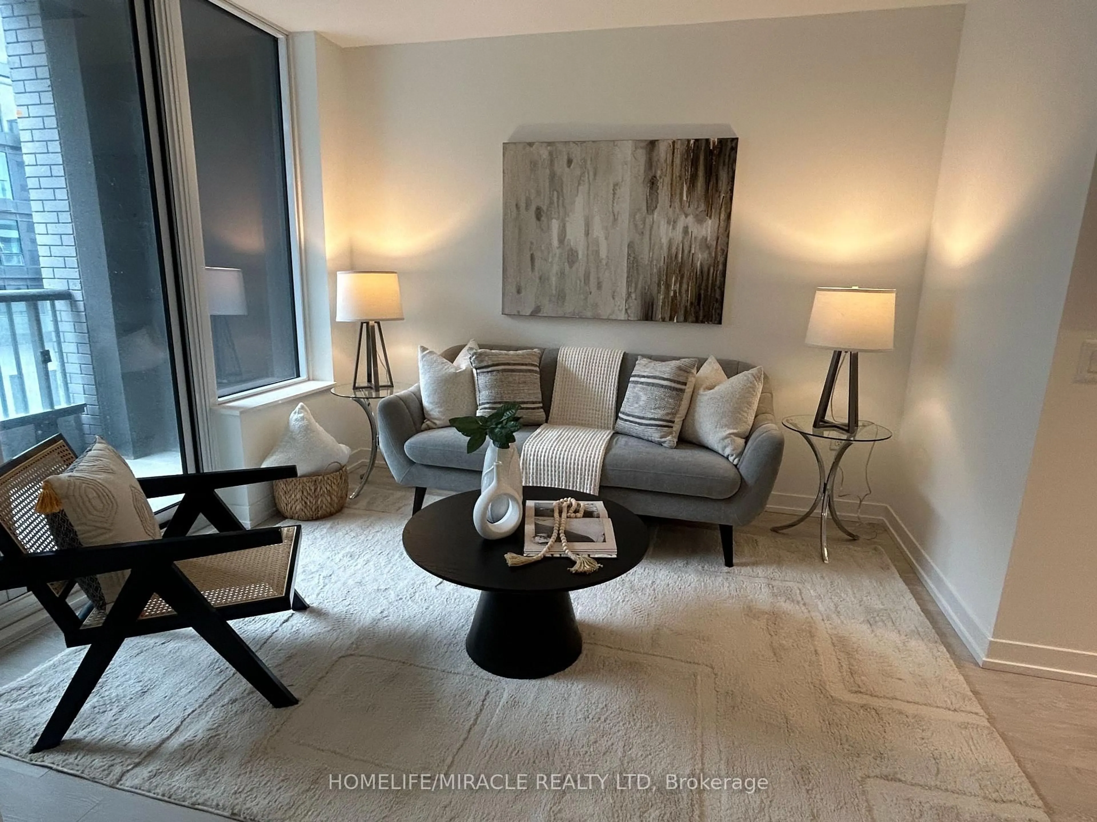 Living room with furniture, unknown for 3 ROSEWATER St #306W, Richmond Hill Ontario L4C 5T6