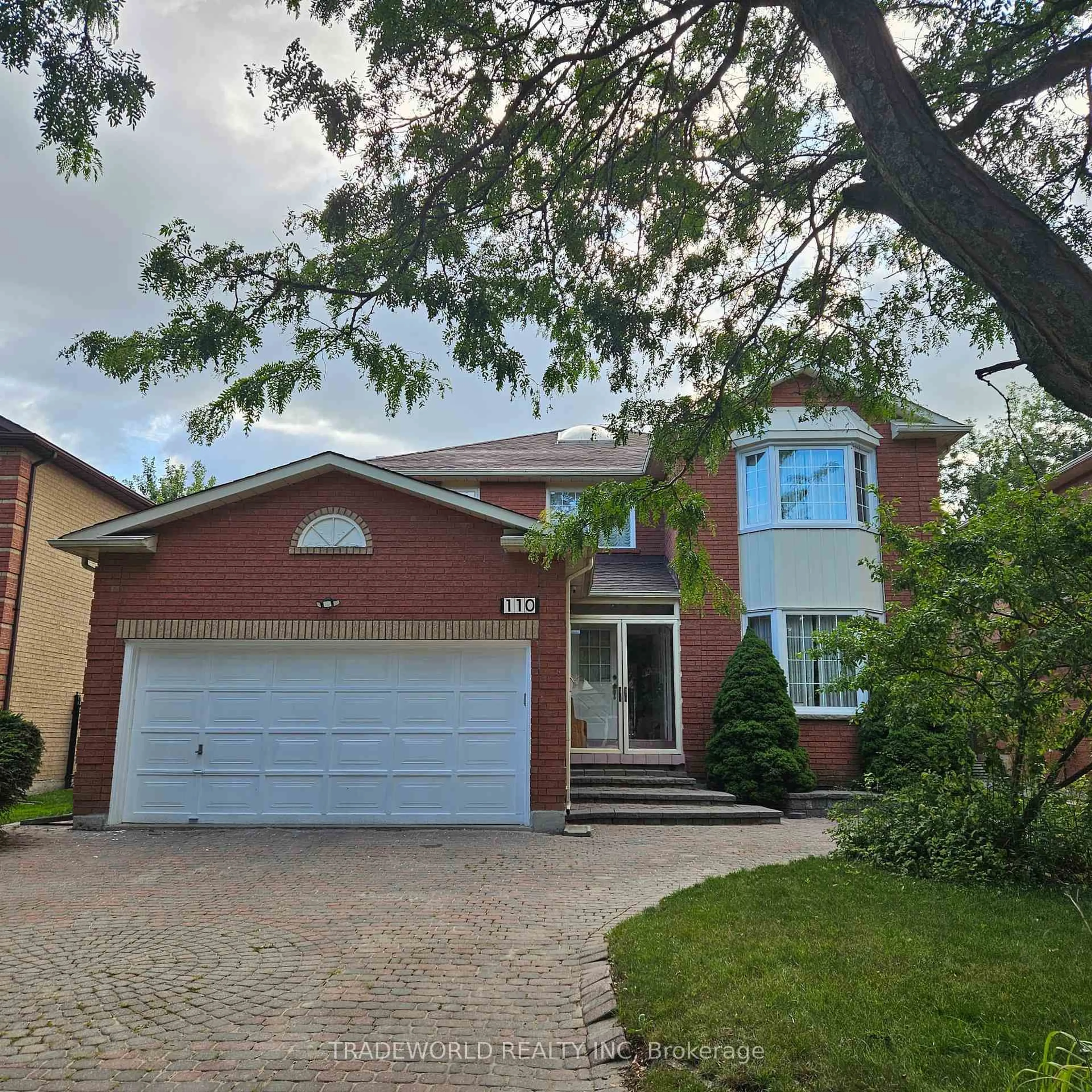 Home with brick exterior material, street for 110 Fitzgerald Ave, Markham Ontario L3R 9Y9