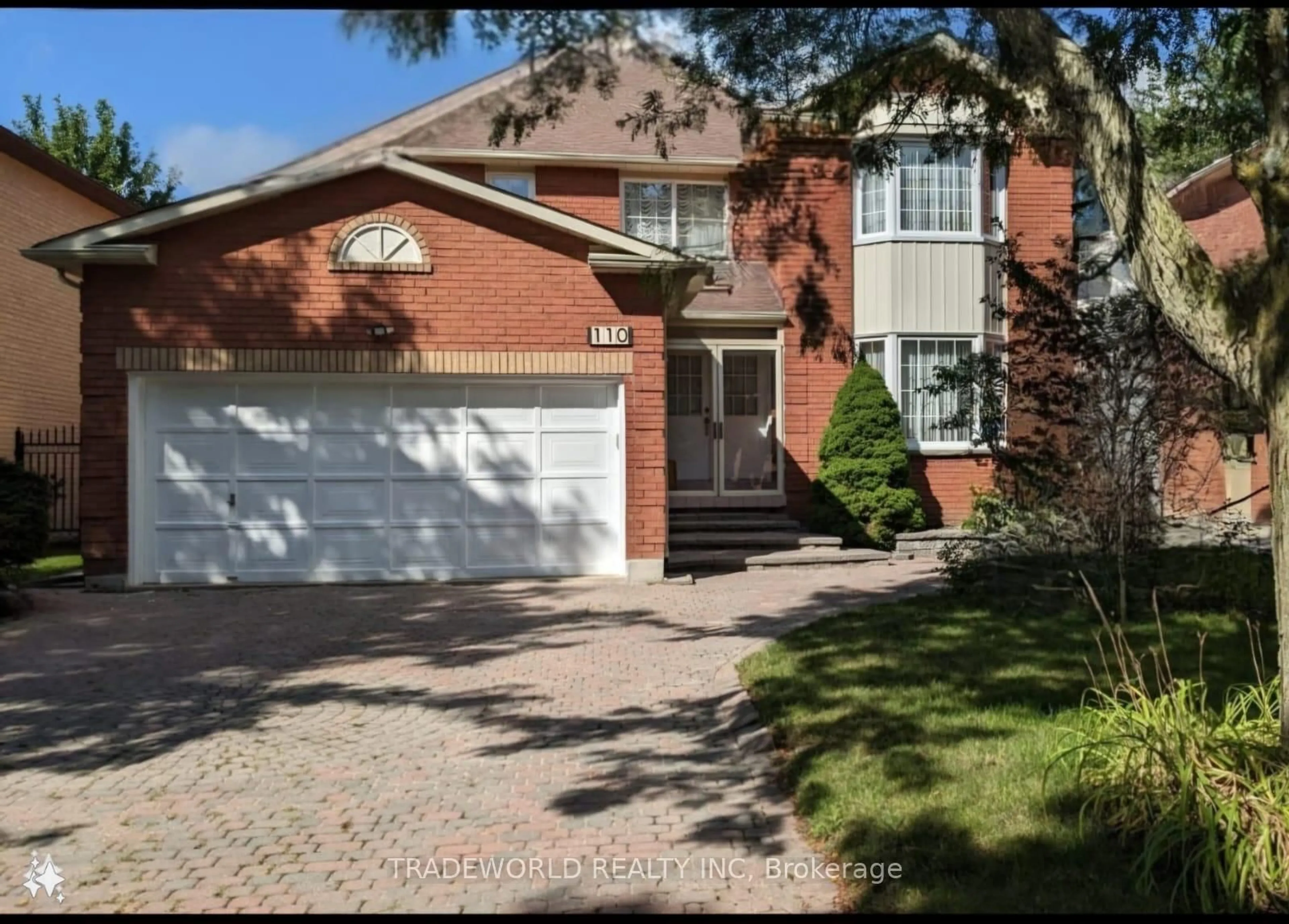 Home with brick exterior material, street for 110 Fitzgerald Ave, Markham Ontario L3R 9Y9