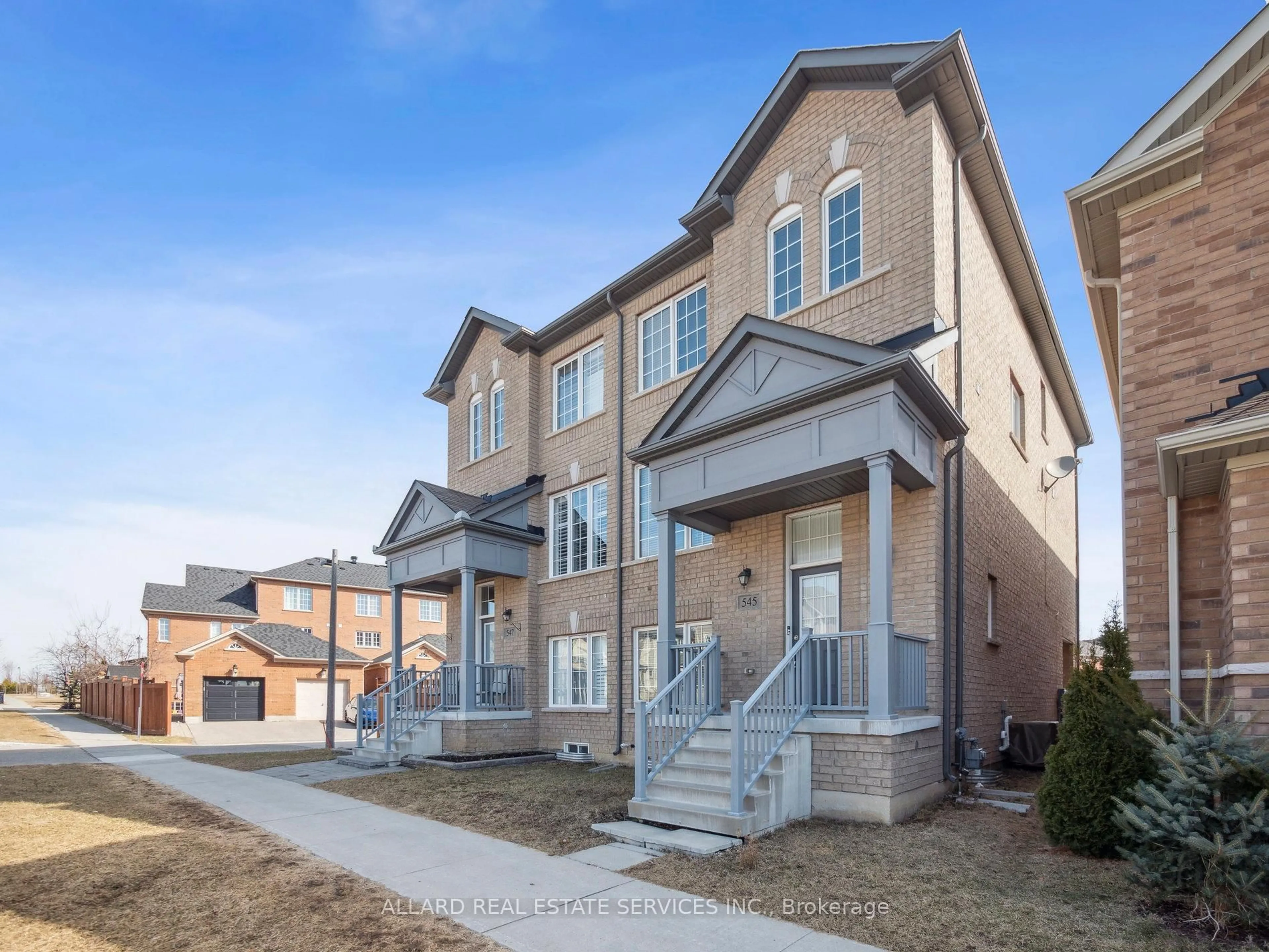 Home with brick exterior material, street for 545 Cornell Centre Blvd, Markham Ontario L6B 0J3