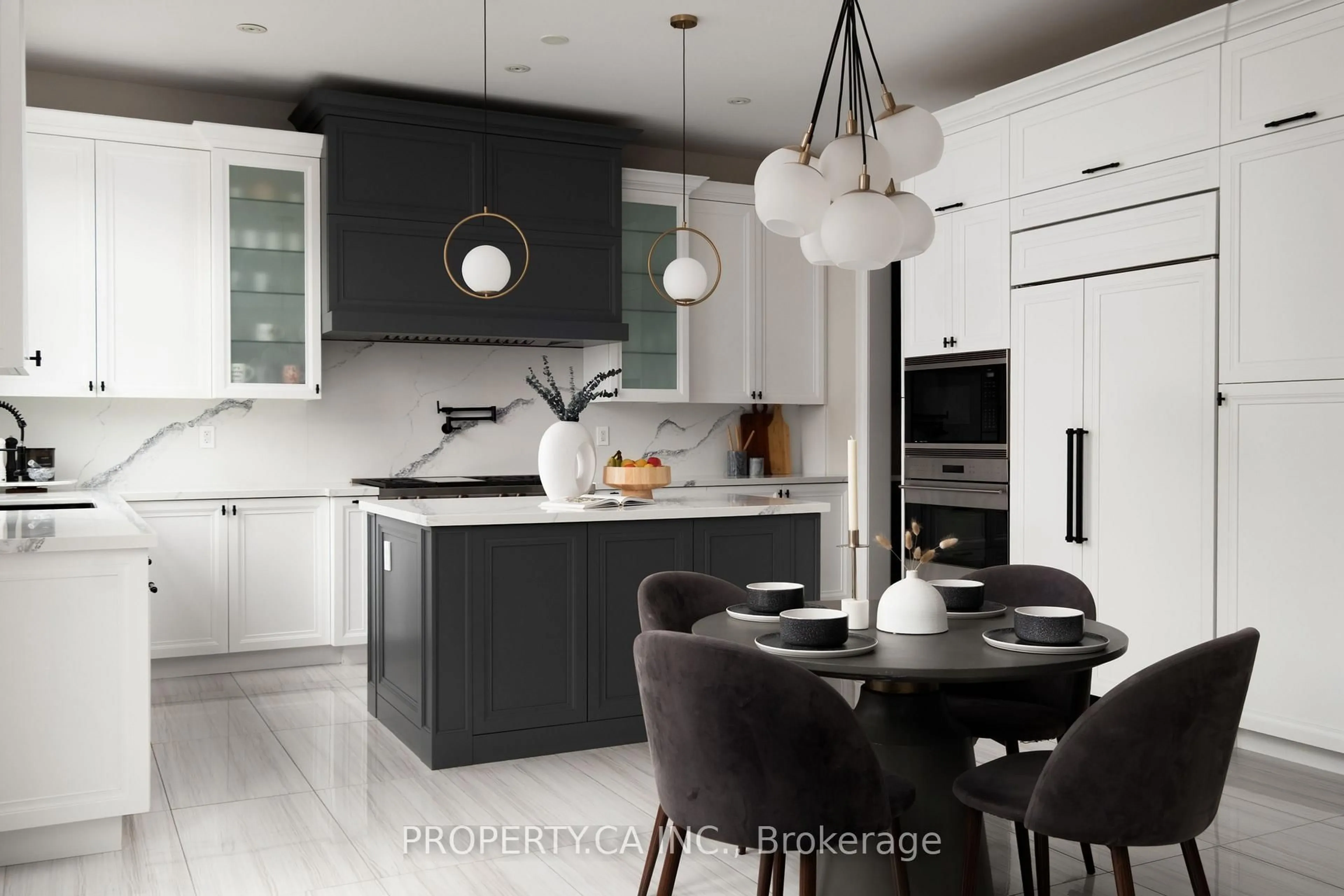 Contemporary kitchen, unknown for 52 Keatley Dr, Vaughan Ontario L6A 4Y3