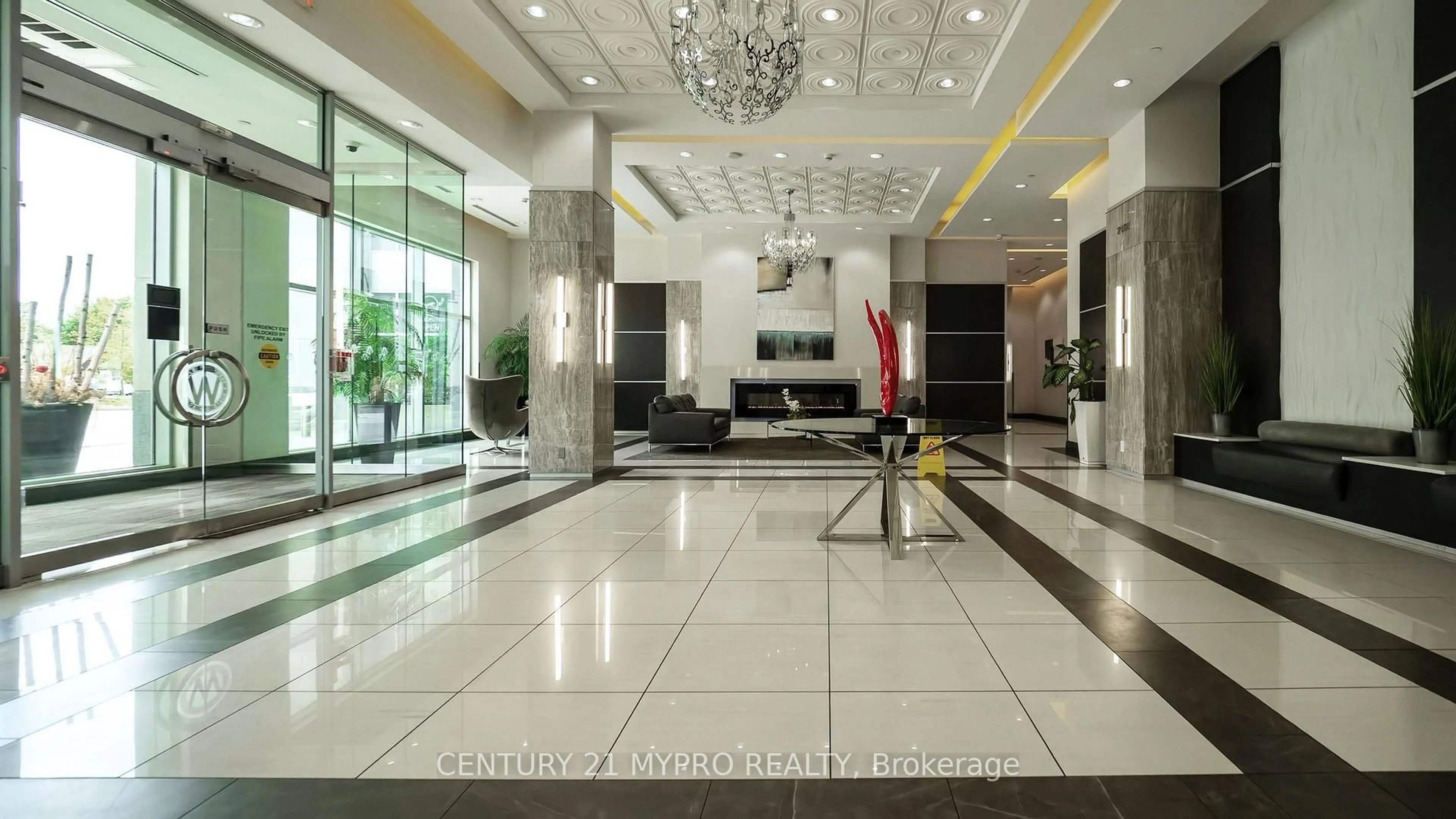 Lobby for 7171 Yonge St #2807, Markham Ontario L3T 0C5