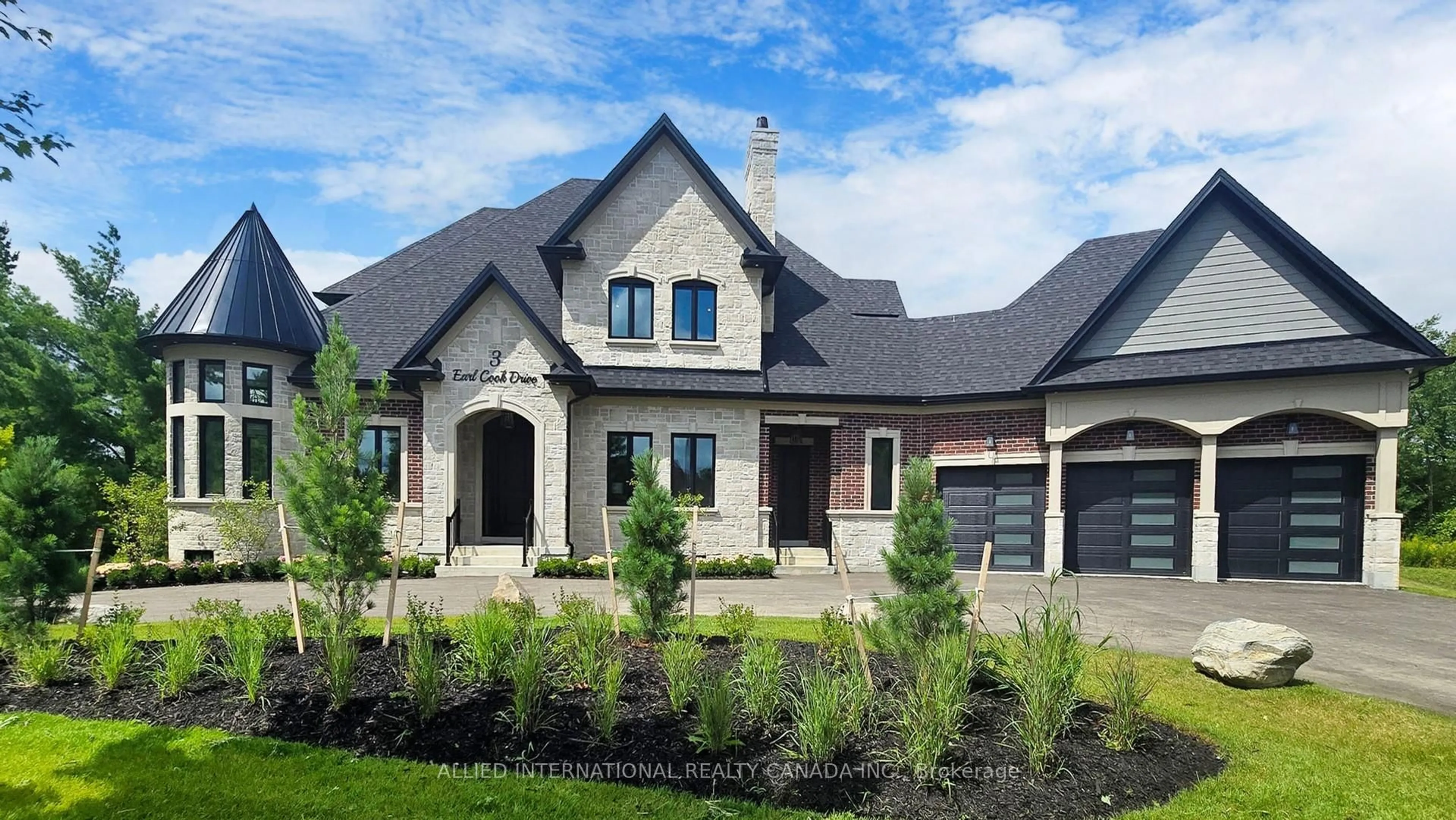 Home with brick exterior material, street for 3 Earl Cook Dr, Whitchurch-Stouffville Ontario L4A 1L5