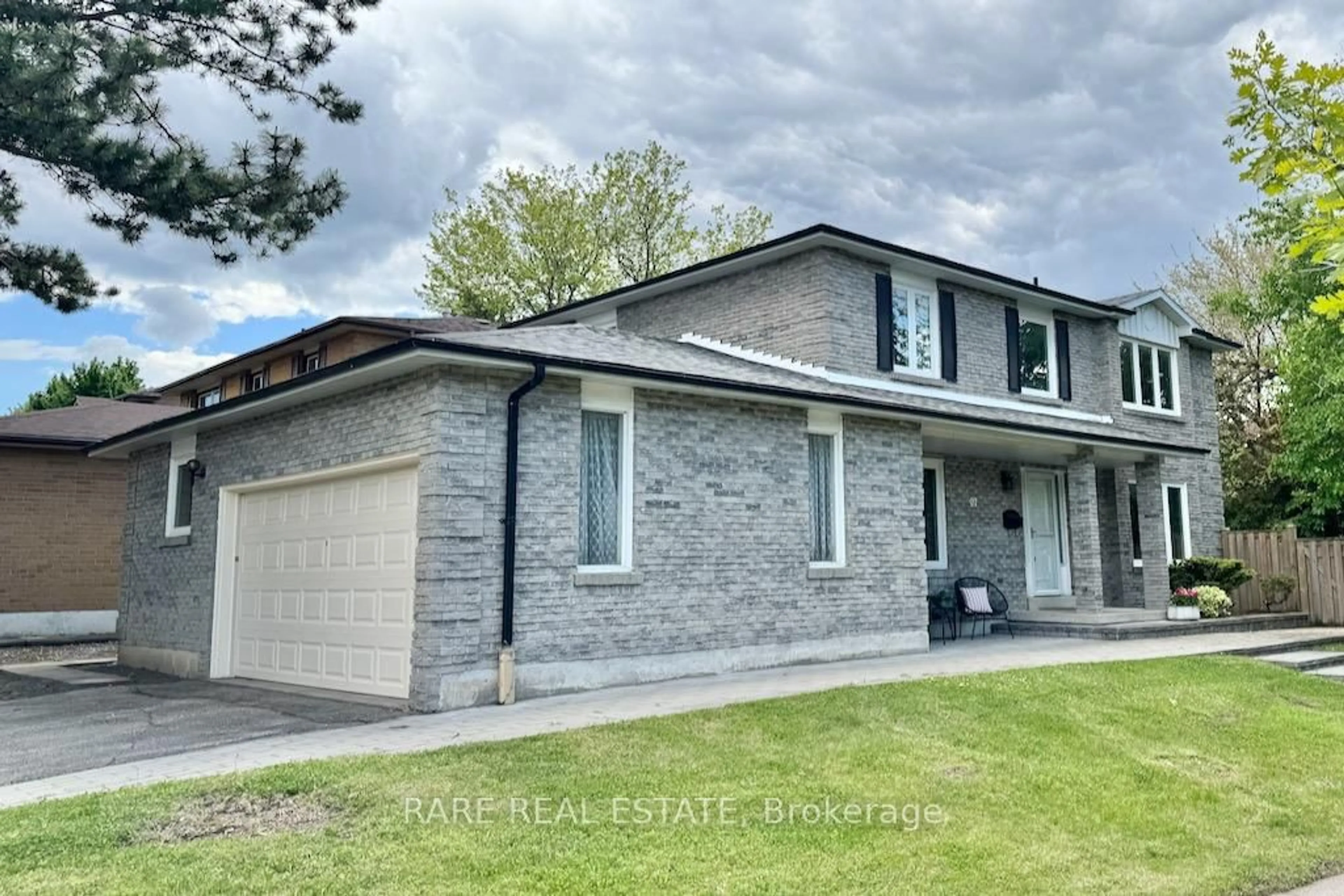 Home with brick exterior material, street for 97 Kings College Rd, Markham Ontario L3T 5S2