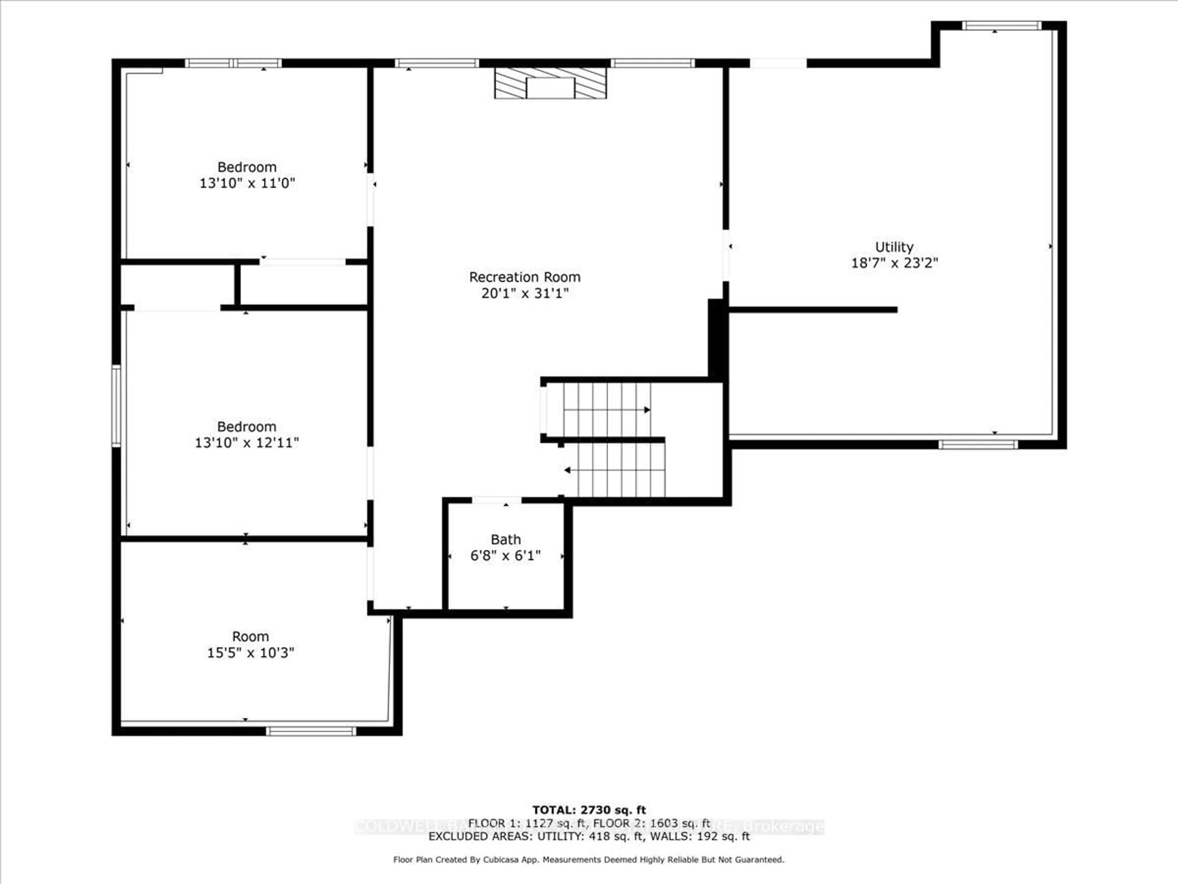 Floor plan for 7563 5th Line, Essa Ontario L3W 0S7