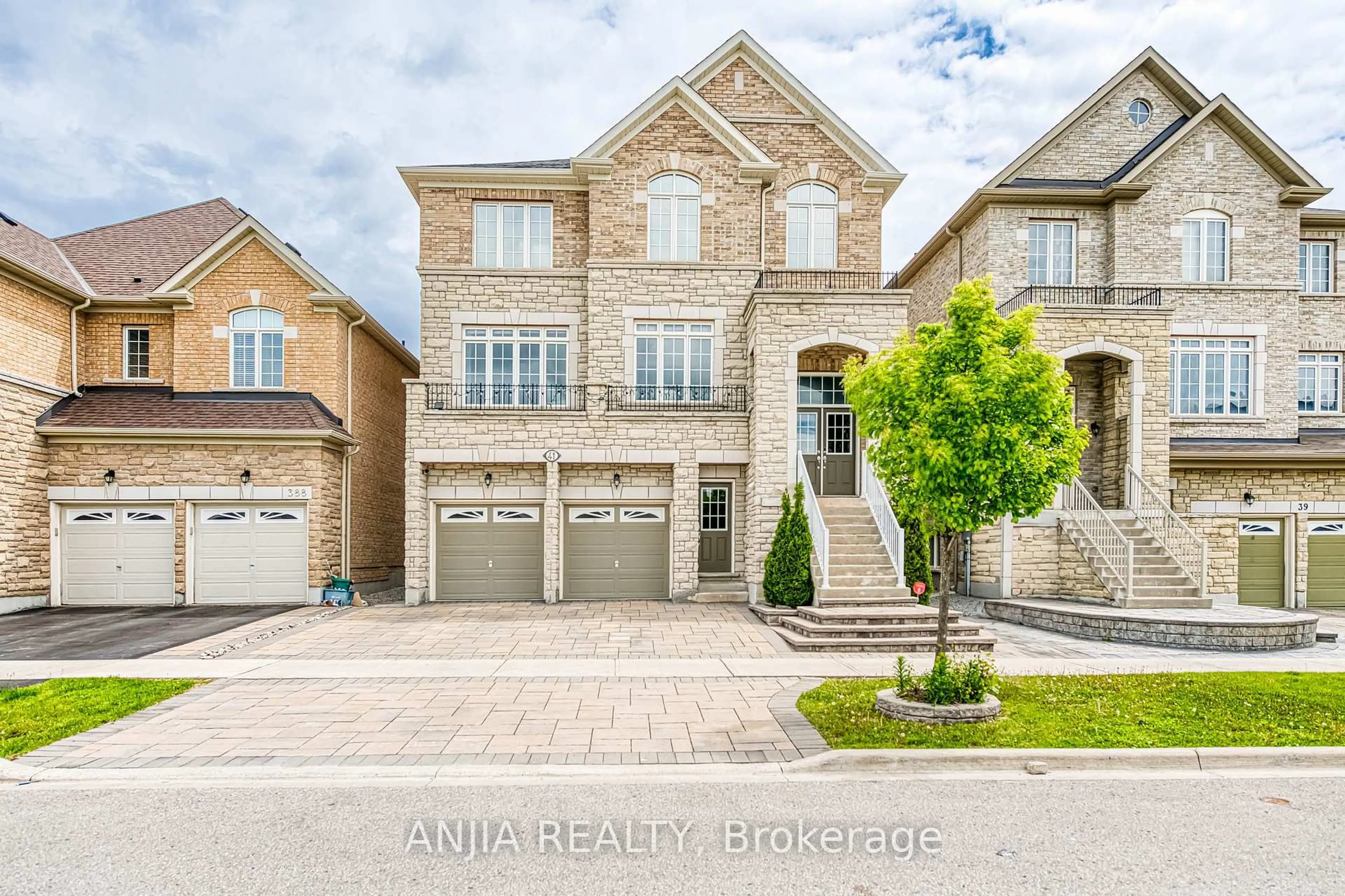 Home with brick exterior material, street for 41 Furrow St, Markham Ontario L6E 0G4