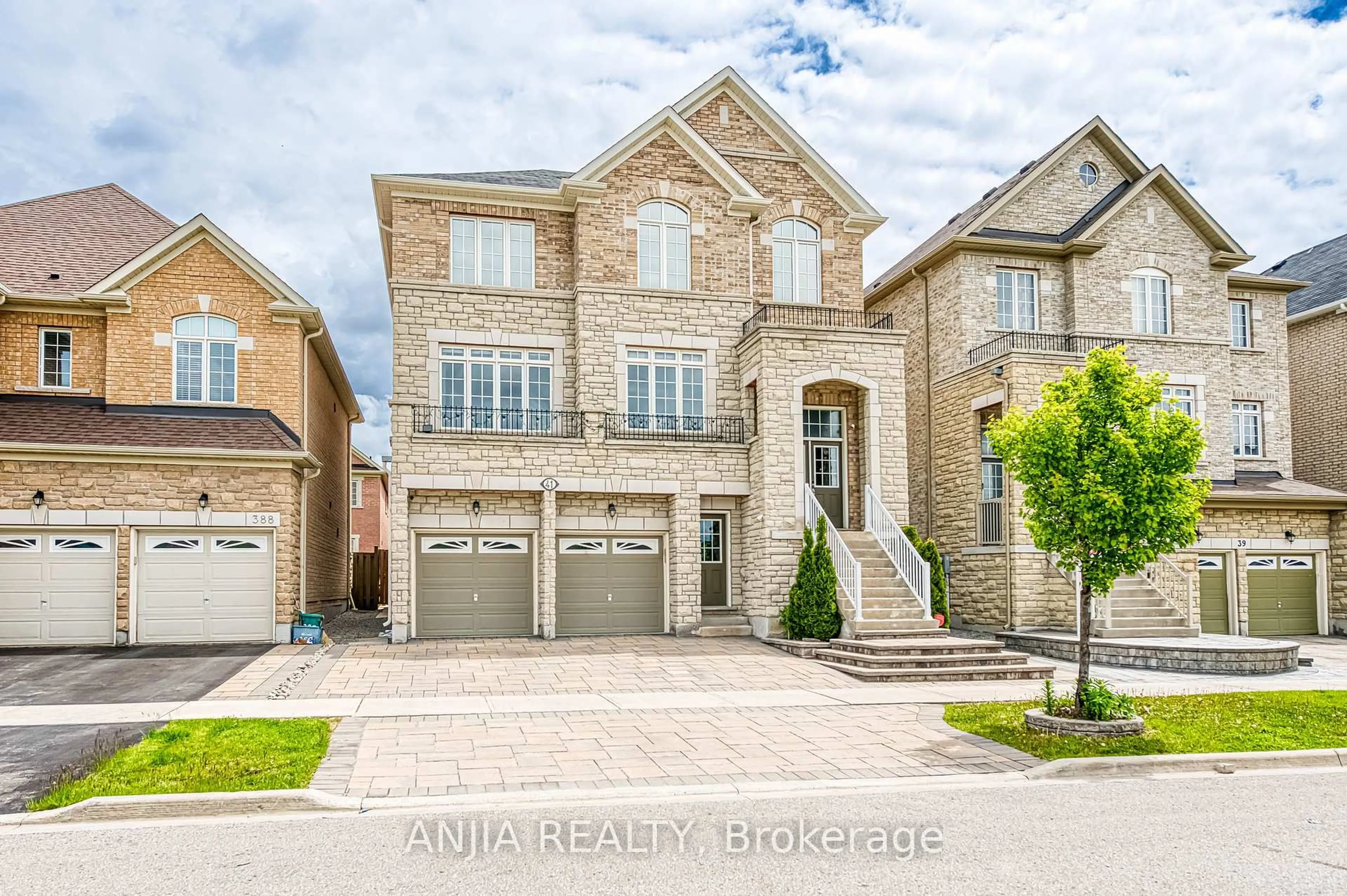 Home with brick exterior material, street for 41 Furrow St, Markham Ontario L6E 0G4