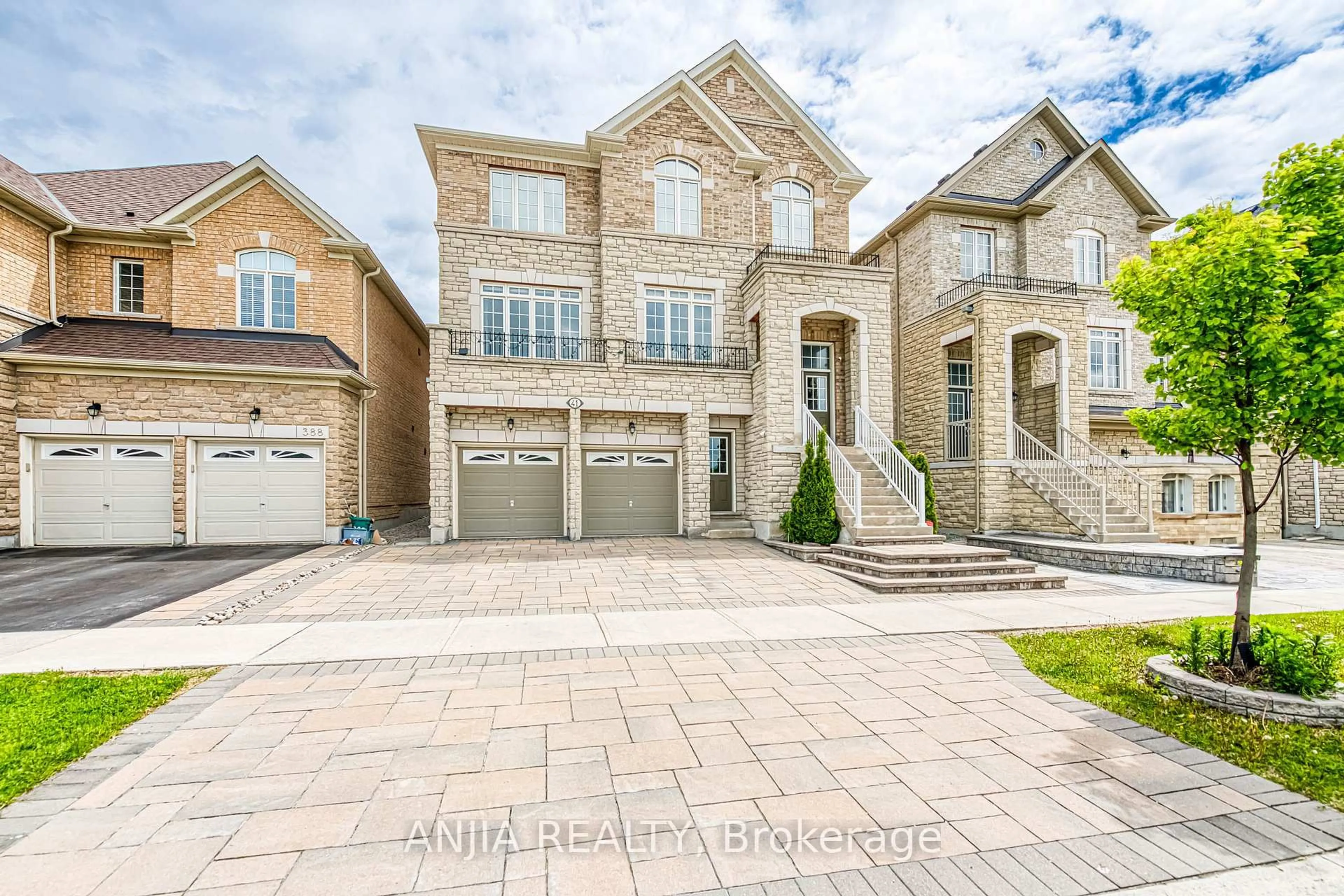 Home with brick exterior material, street for 41 Furrow St, Markham Ontario L6E 0G4