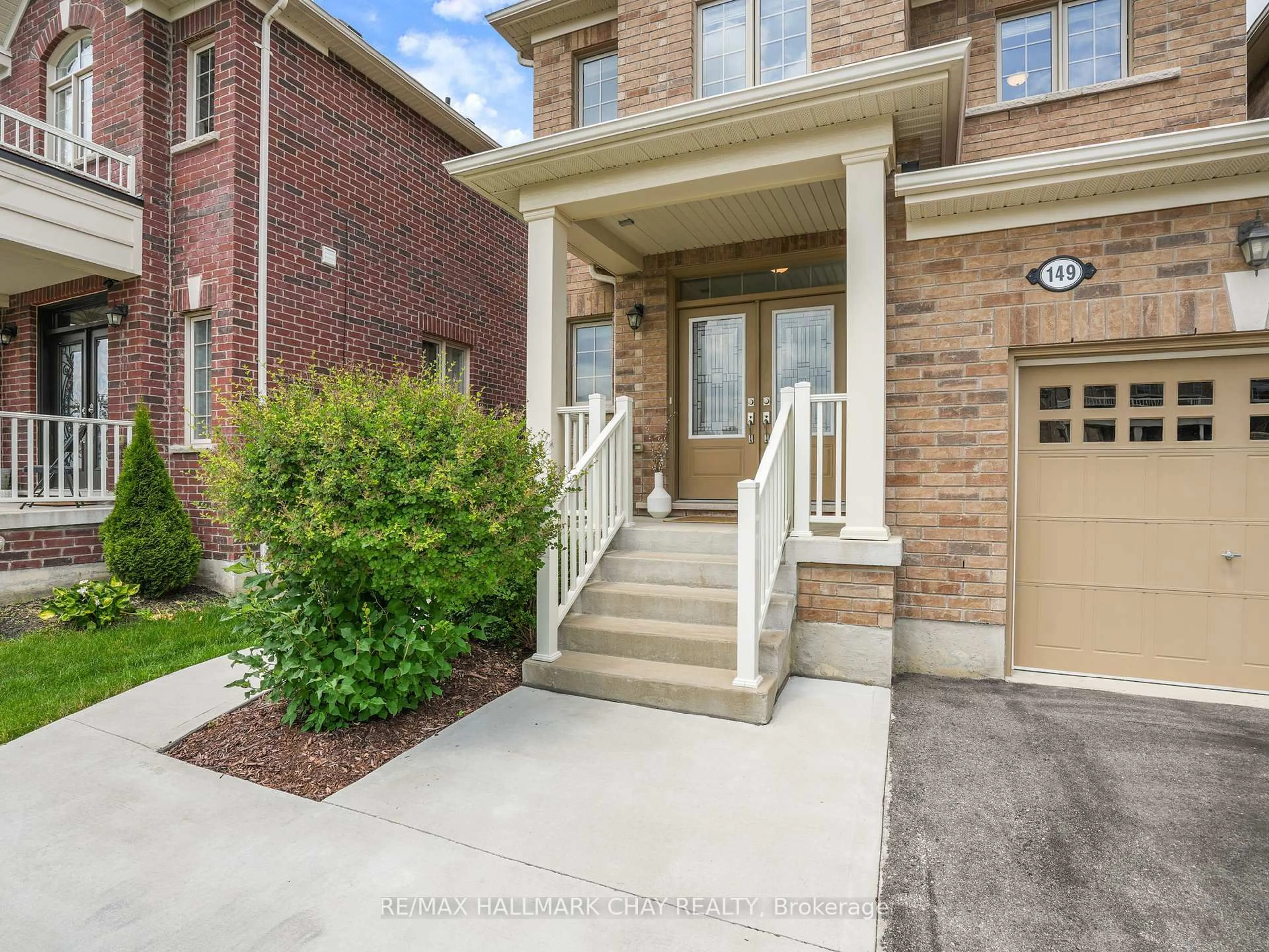 Home with brick exterior material, street for 149 Sharpe Cres, New Tecumseth Ontario L0G 1W0