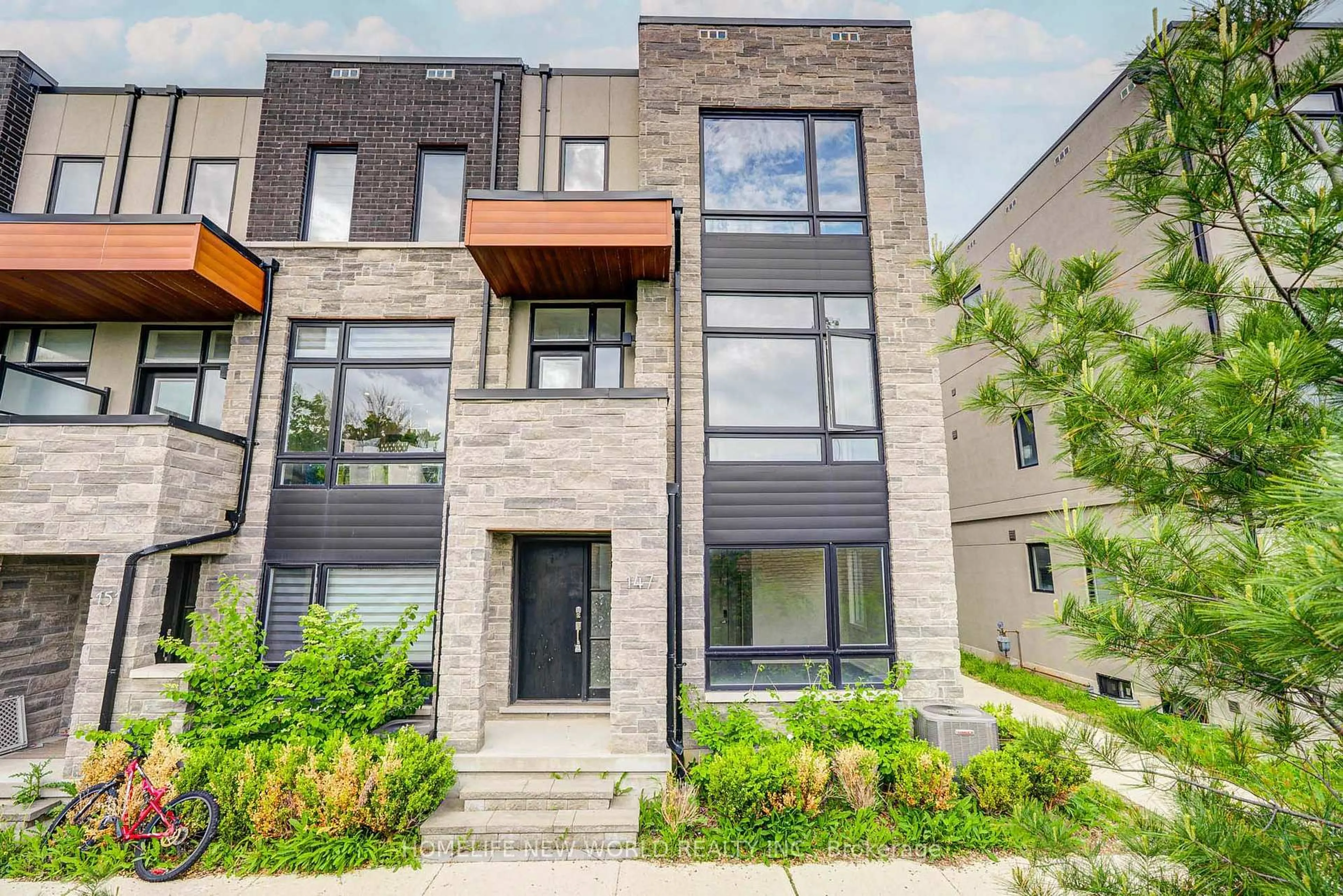 Home with brick exterior material, street for 147 Carpaccio Ave, Vaughan Ontario L4H 4R6