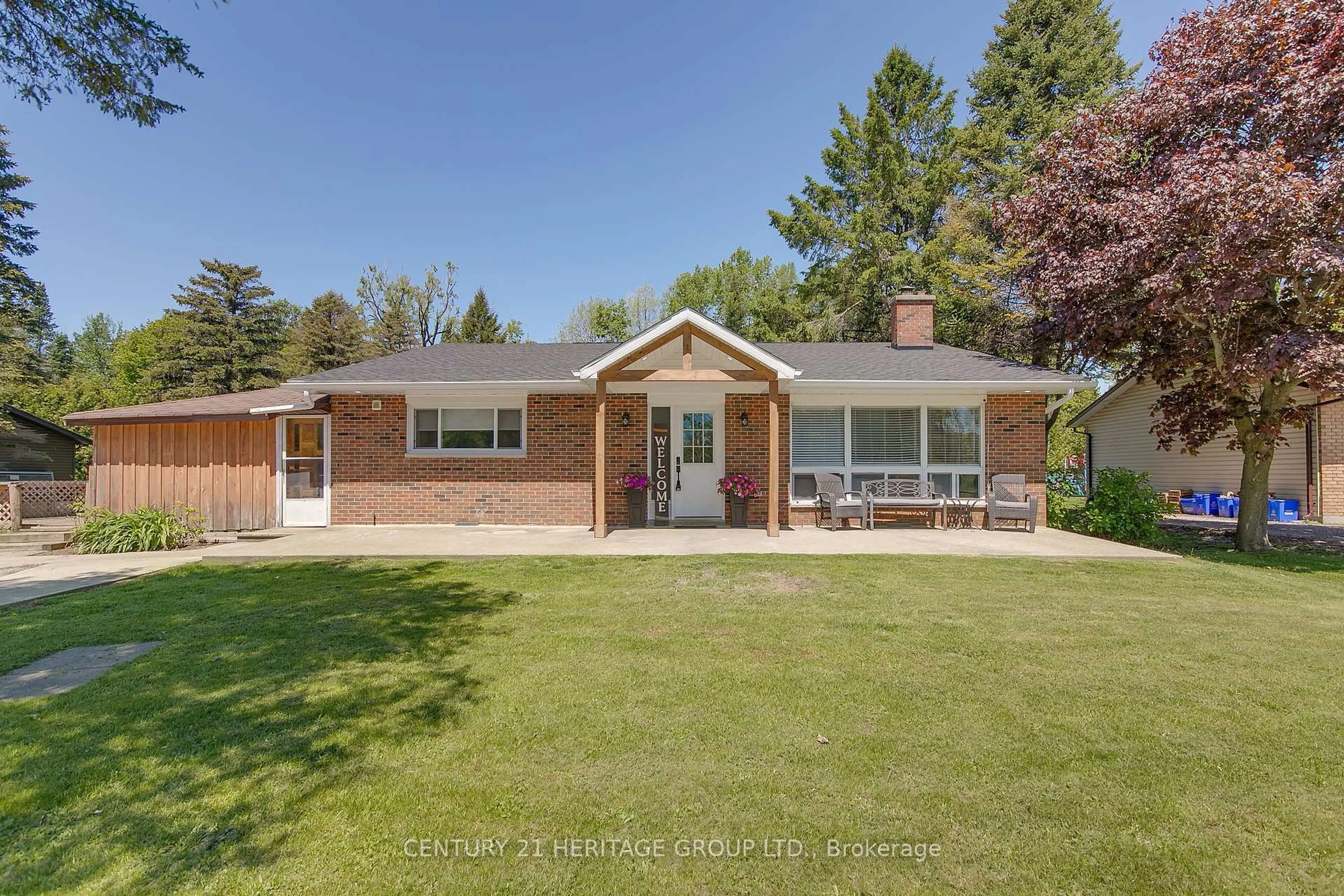 Home with brick exterior material, street for 9626 Morning Glory Rd, Georgina Ontario L0E 1N0