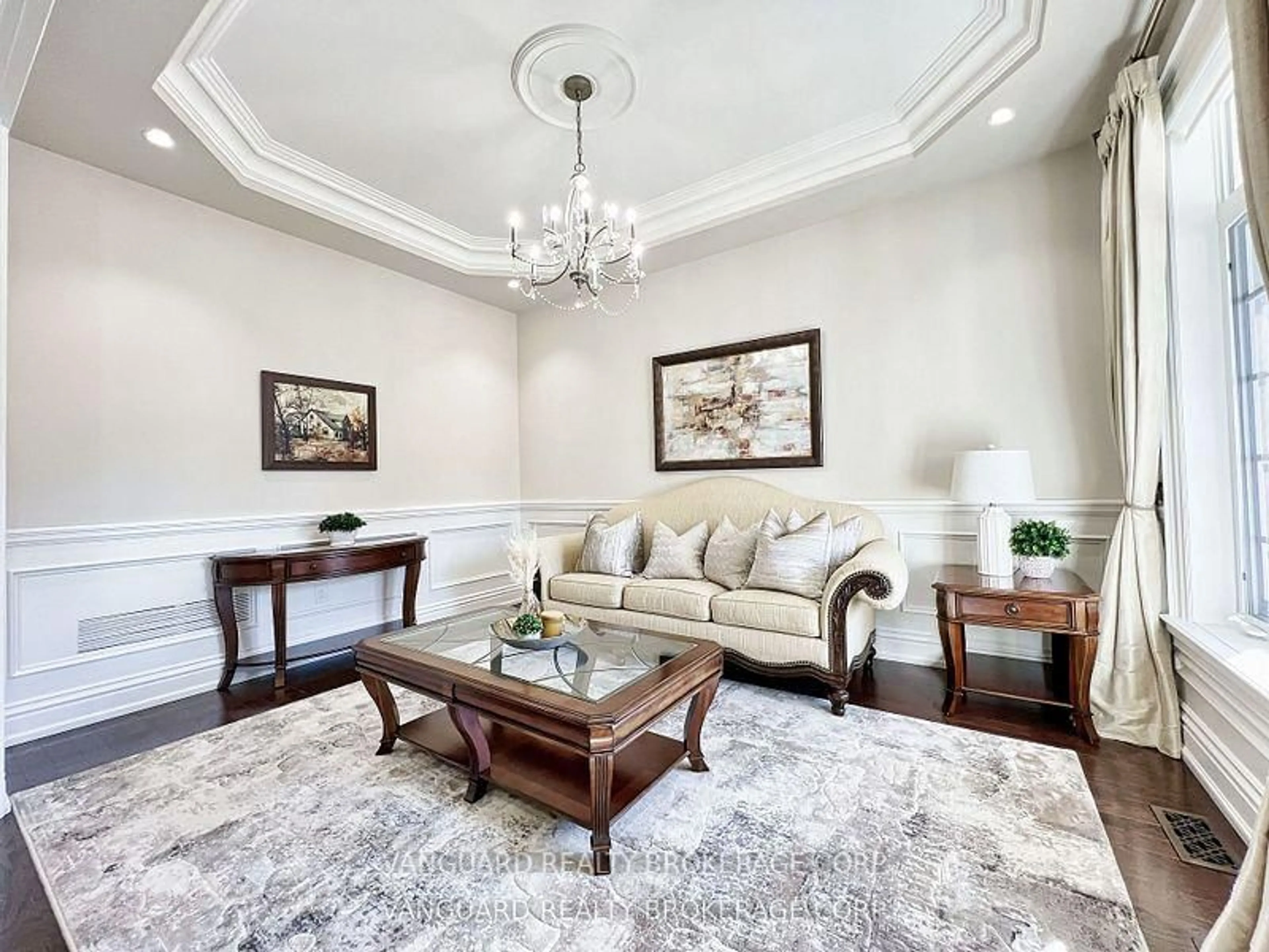 Living room with furniture, unknown for 7 Cape George Tr, King Ontario L7B 0A2