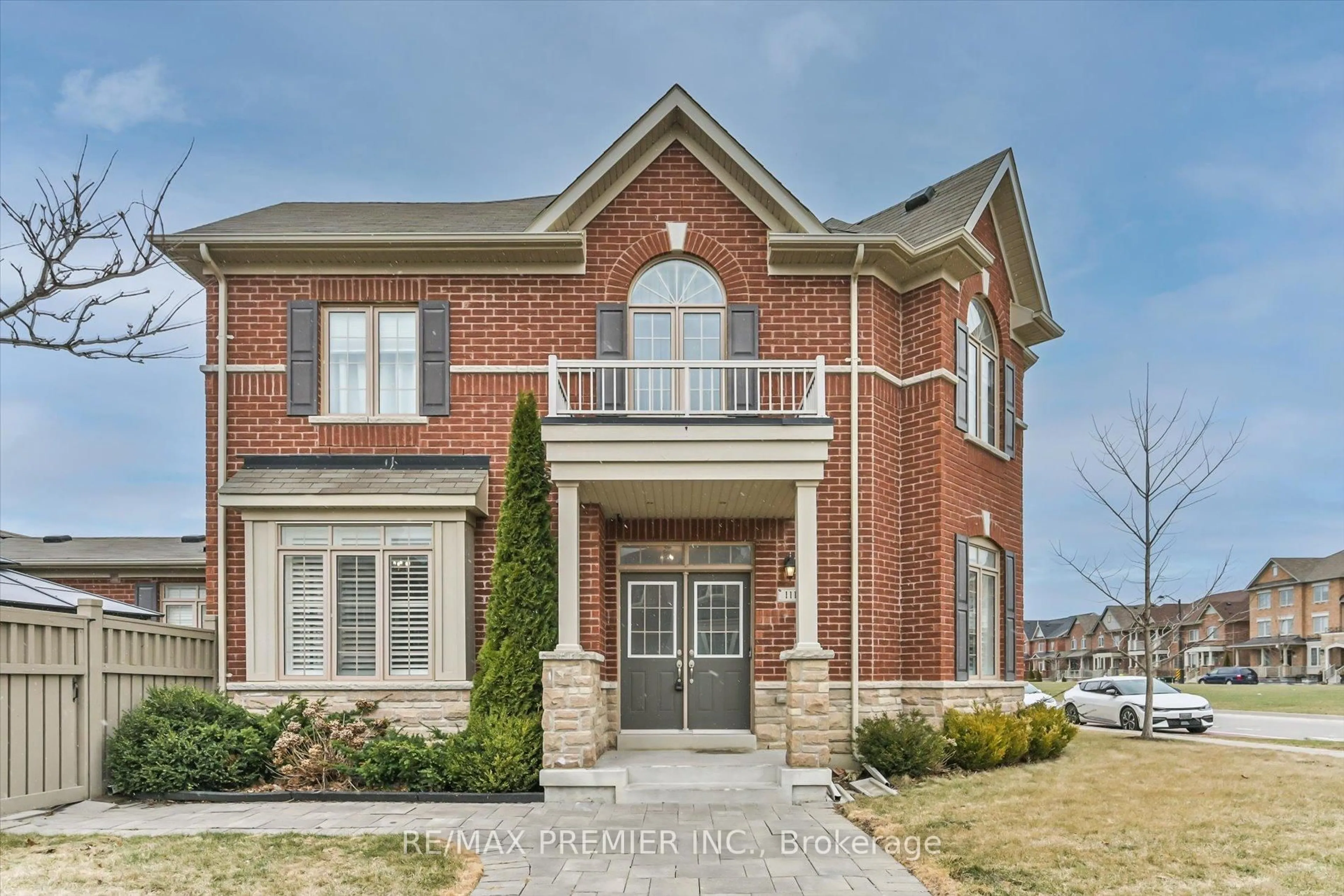 Home with brick exterior material, street for 111 East's Corners Blvd, Vaughan Ontario L4H 3Z8