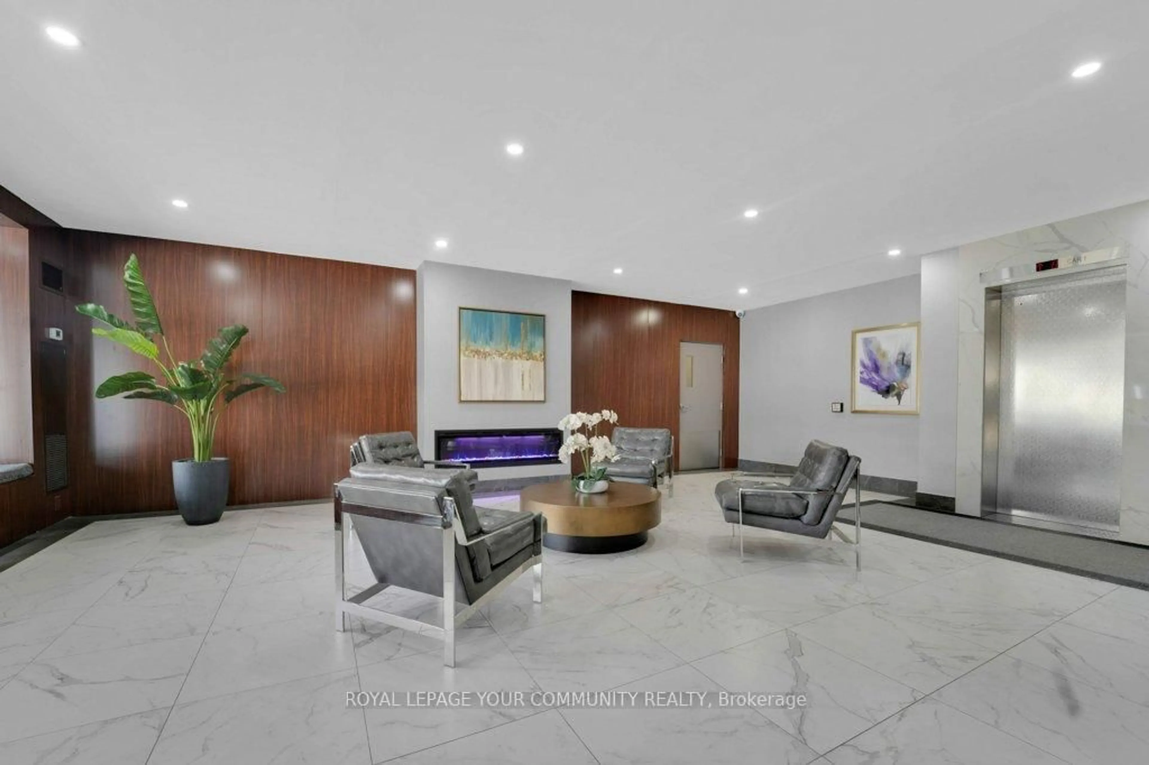 Lobby for 50 Inverlochy Blvd #1211, Markham Ontario L3T 4T6