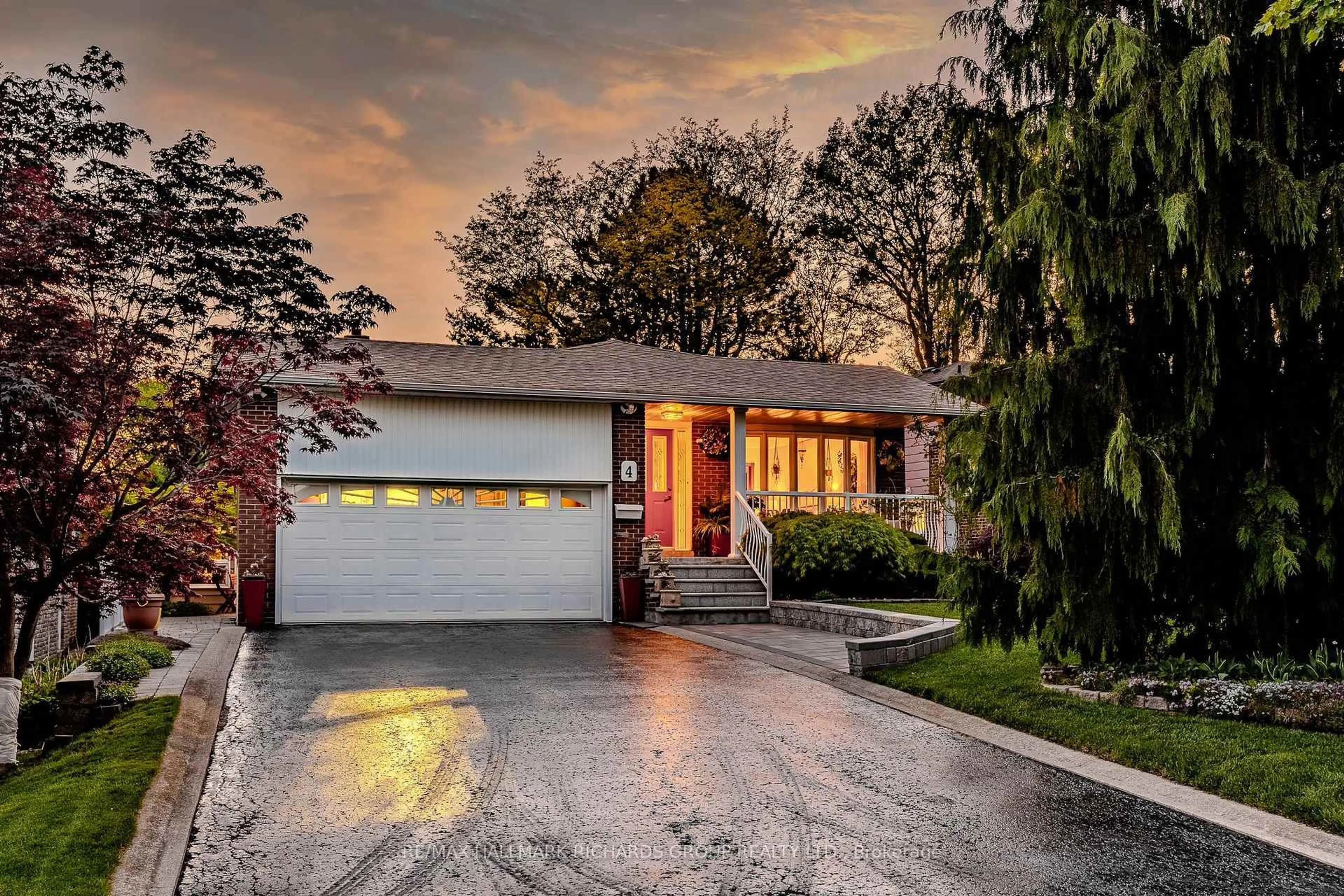 Home with brick exterior material, street for 4 Shaindell St, Markham Ontario L3T 3X6