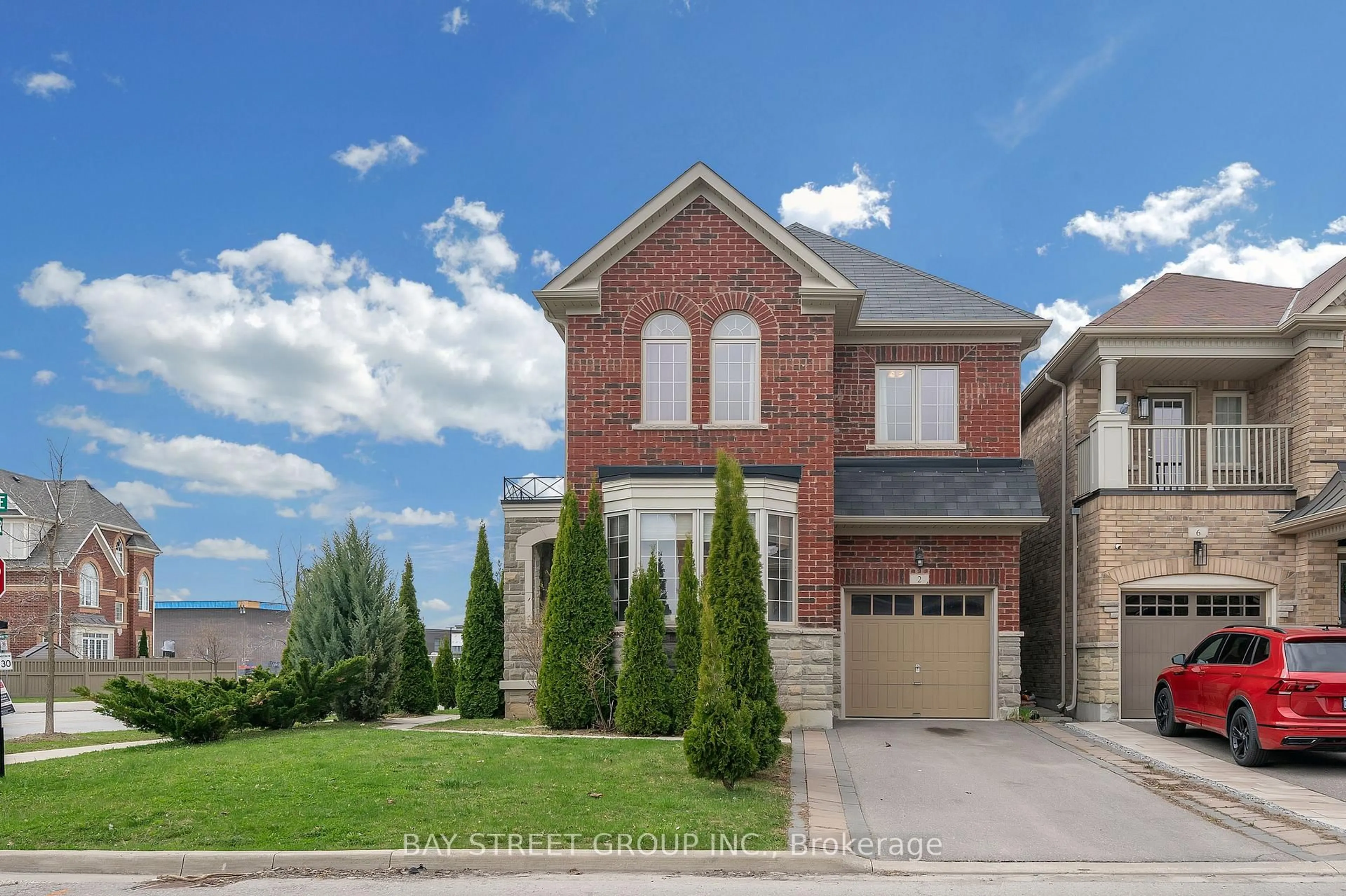 Home with brick exterior material, street for 2 Pelee Ave, Vaughan Ontario L4H 3Y2