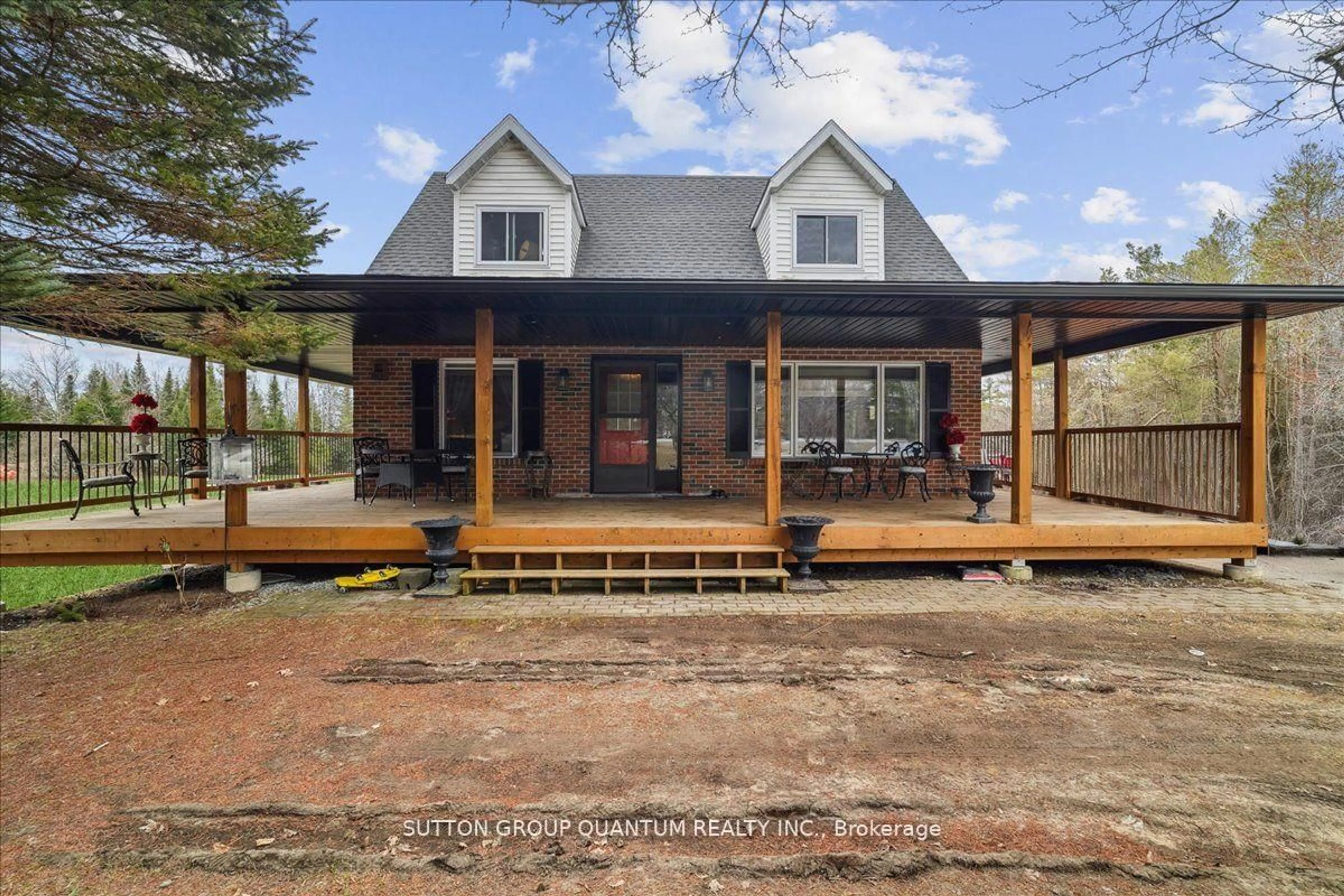 A pic from outside/outdoor area/front of a property/back of a property/a pic from drone, unknown for 12700 Highway 12 N/A, Brock Ontario L0C 1H0