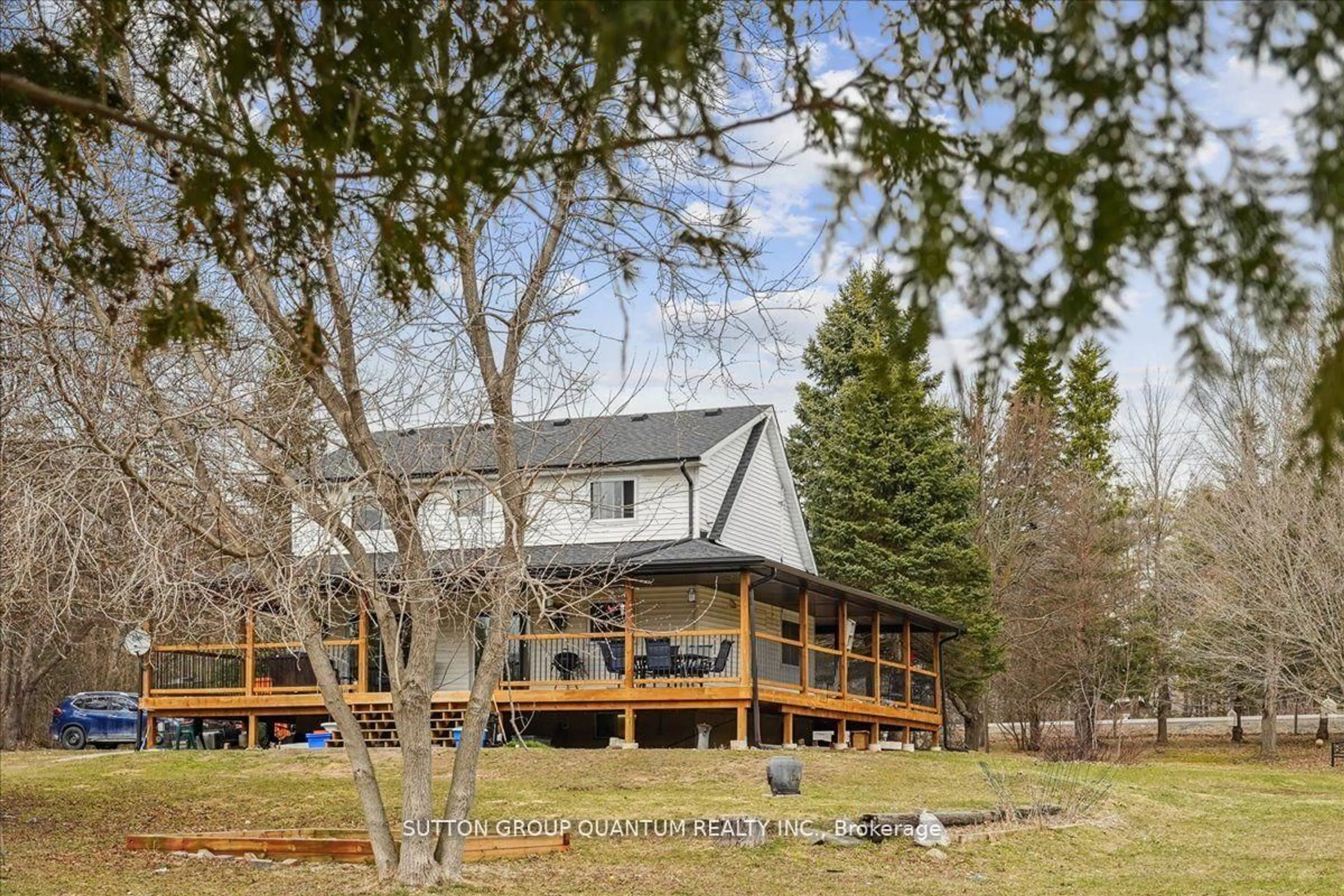 A pic from outside/outdoor area/front of a property/back of a property/a pic from drone, unknown for 12700 Highway 12 N/A, Brock Ontario L0C 1H0