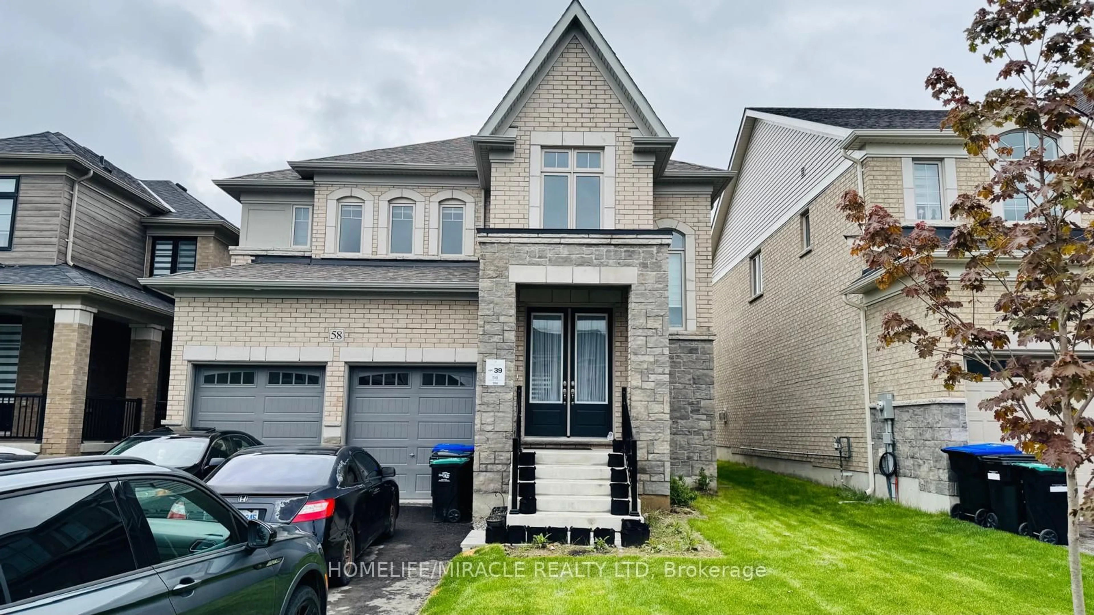 Home with brick exterior material, street for 58 Sandhill Cres, Adjala-Tosorontio Ontario L0G 1W0