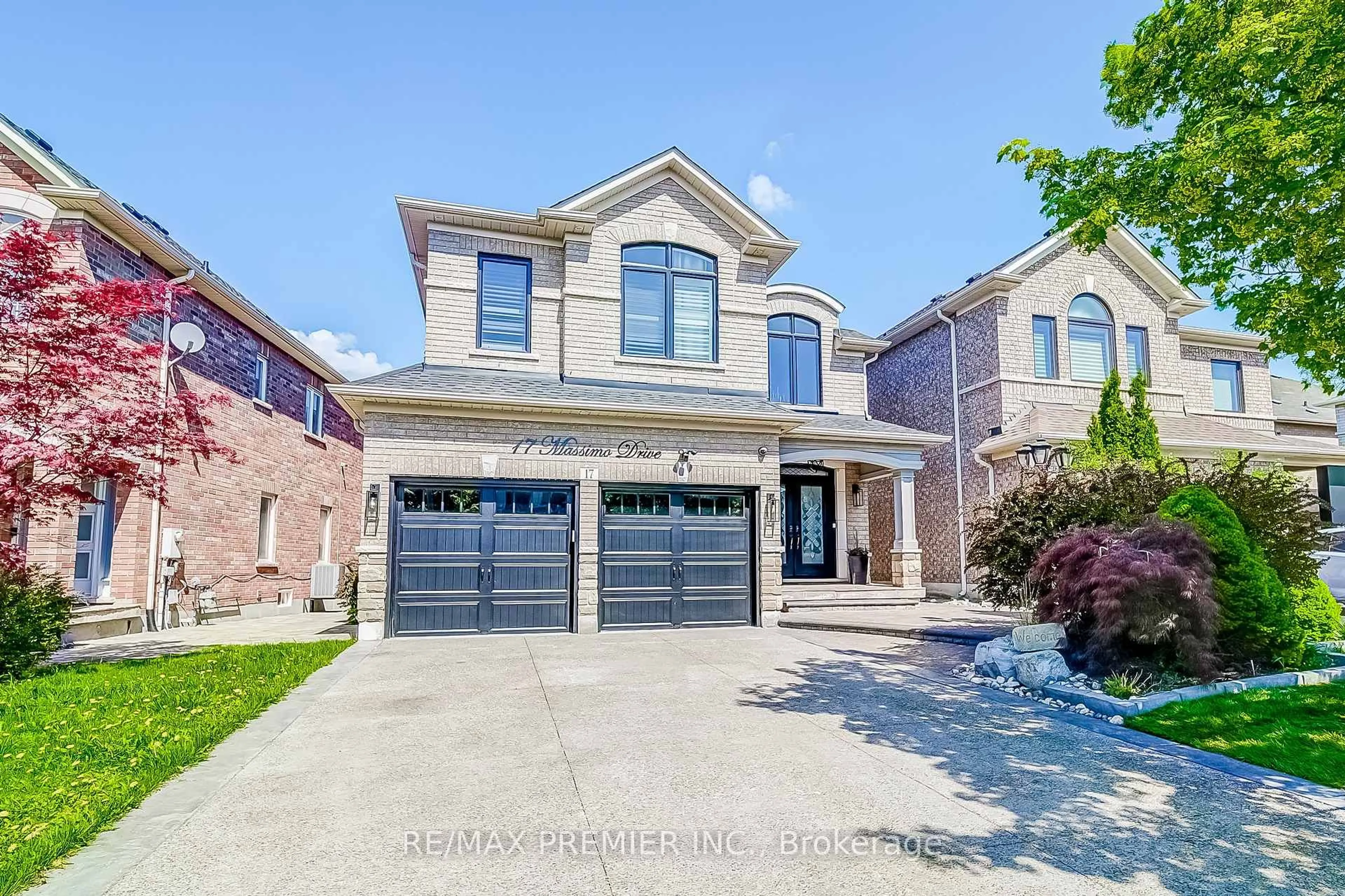 Home with brick exterior material, street for 17 Massimo Dr, Vaughan Ontario L4H 0H6