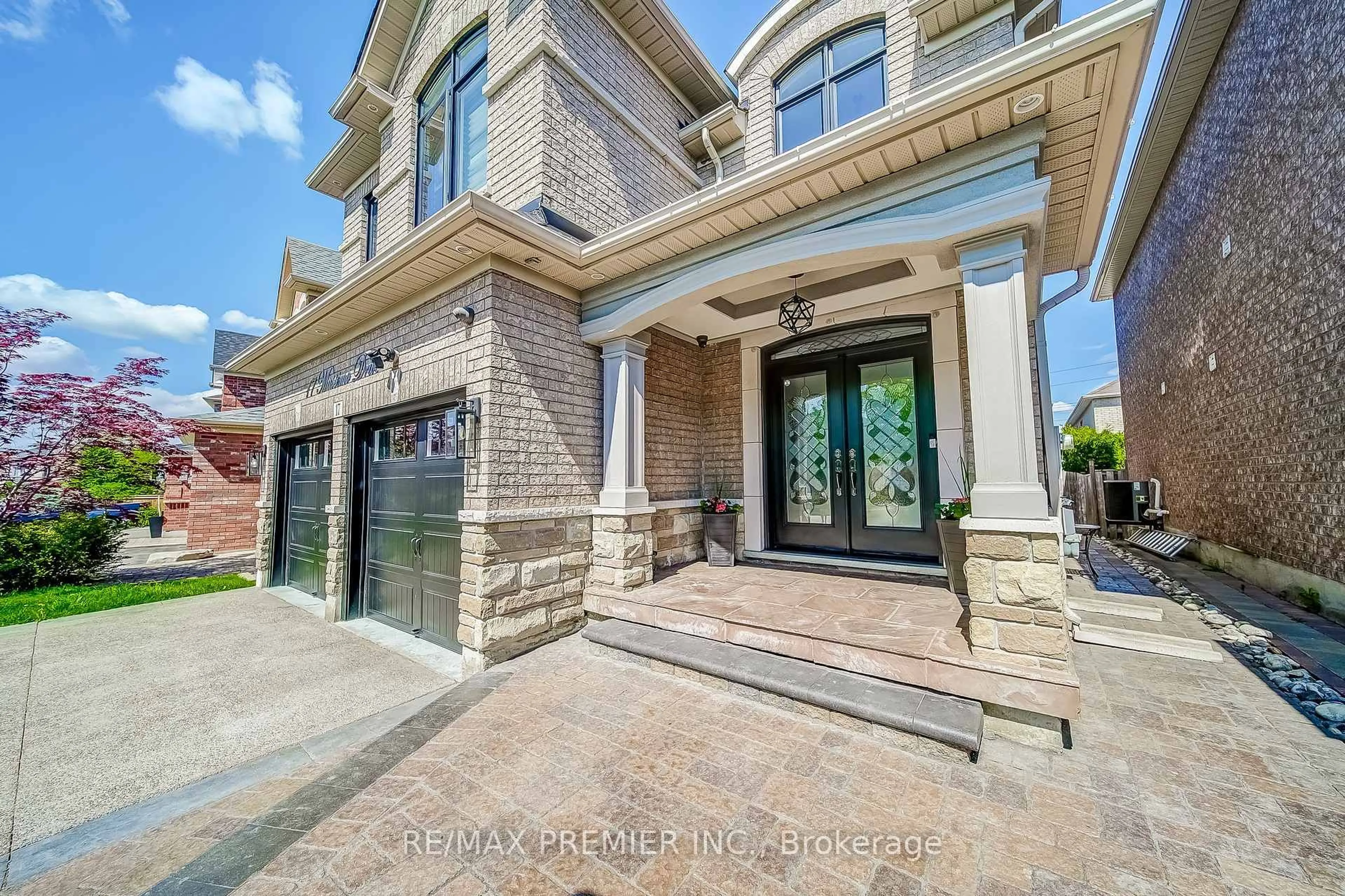 Home with brick exterior material, street for 17 Massimo Dr, Vaughan Ontario L4H 0H6