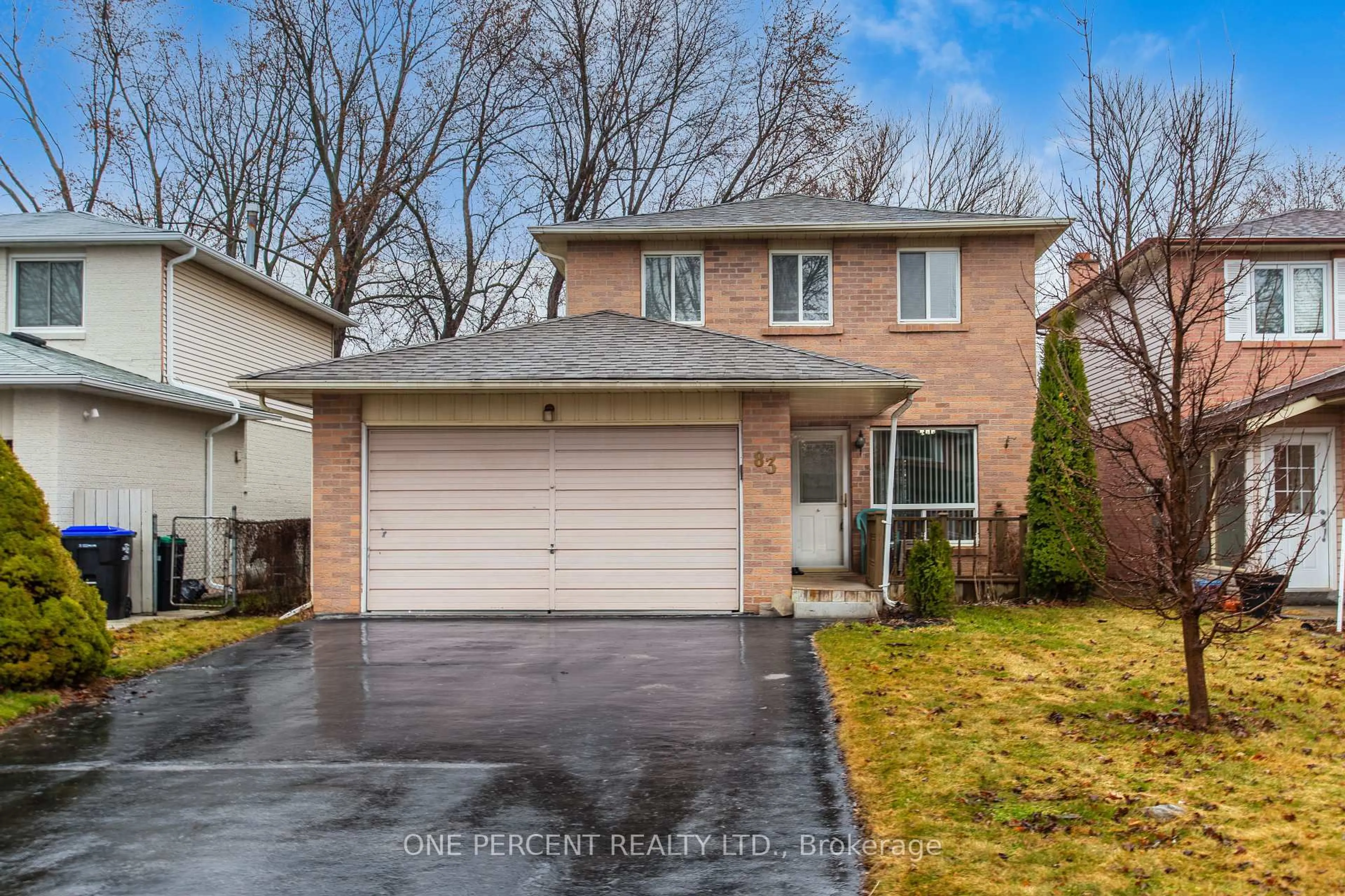 Home with vinyl exterior material, street for 83 Daniele Ave, New Tecumseth Ontario L0G 1A0