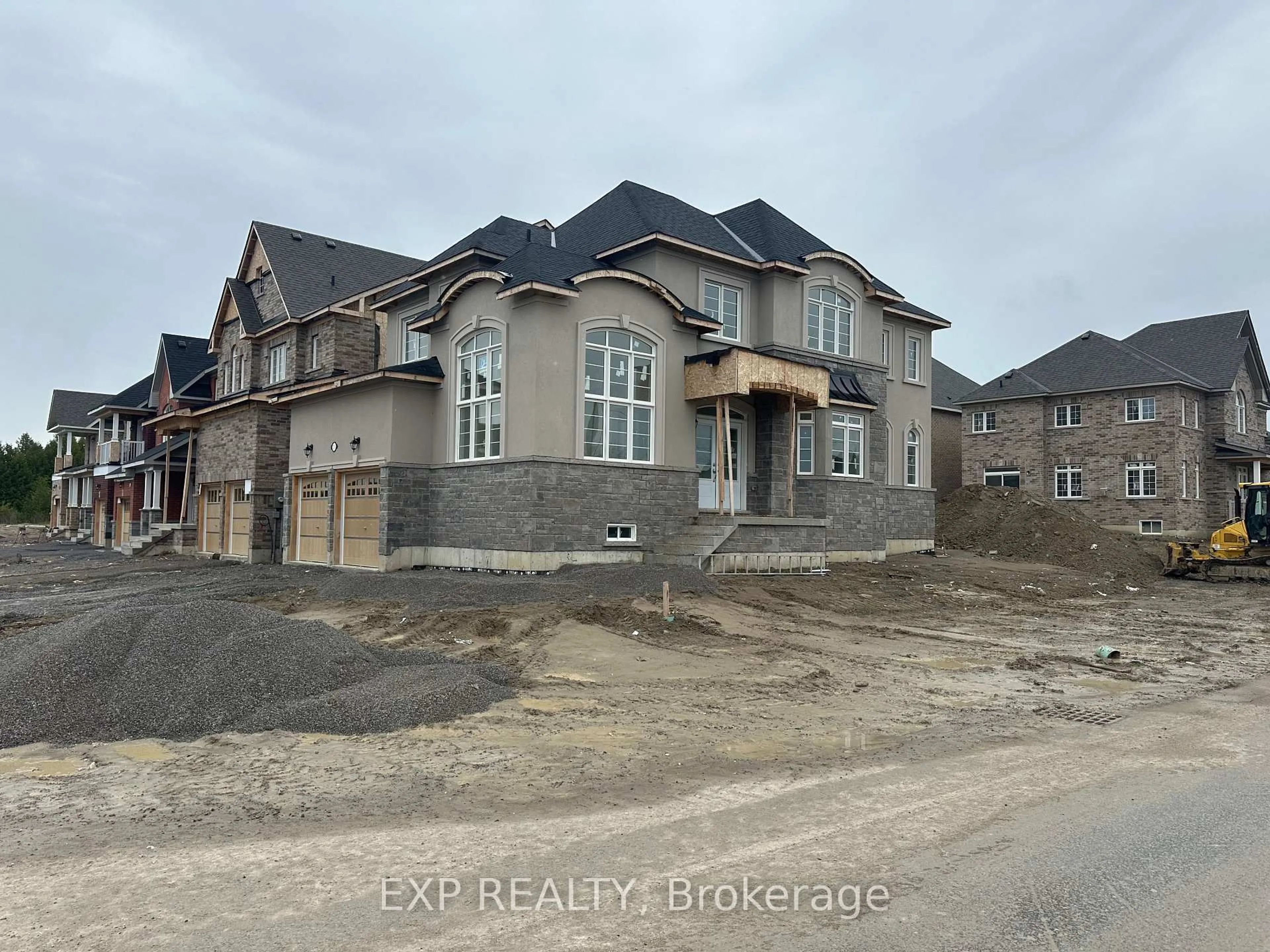 Home with brick exterior material, street for 1 Wayne Allison Dr, Georgina Ontario L0E 1R0