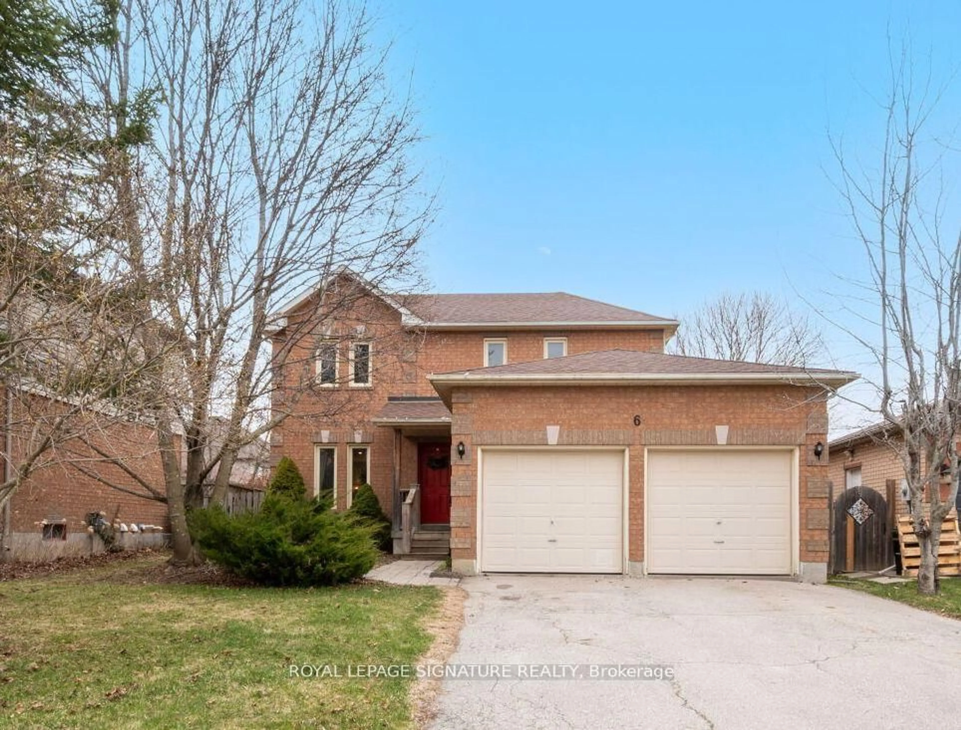 Home with brick exterior material, street for 6 Dugdale Ave, New Tecumseth Ontario L0G 1A0