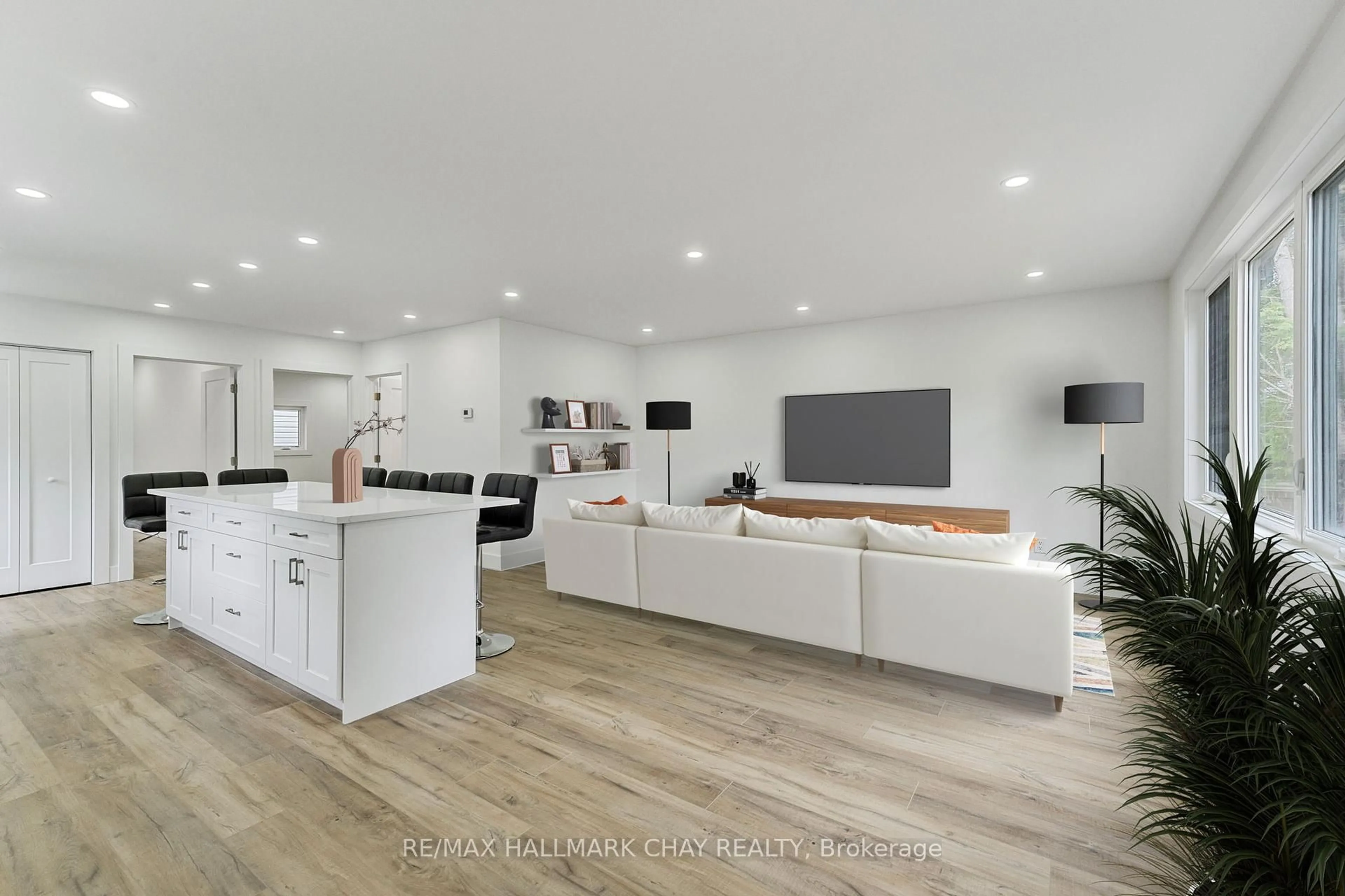 Open concept kitchen, unknown for 3246 Beach Ave, Innisfil Ontario L9S 2K6