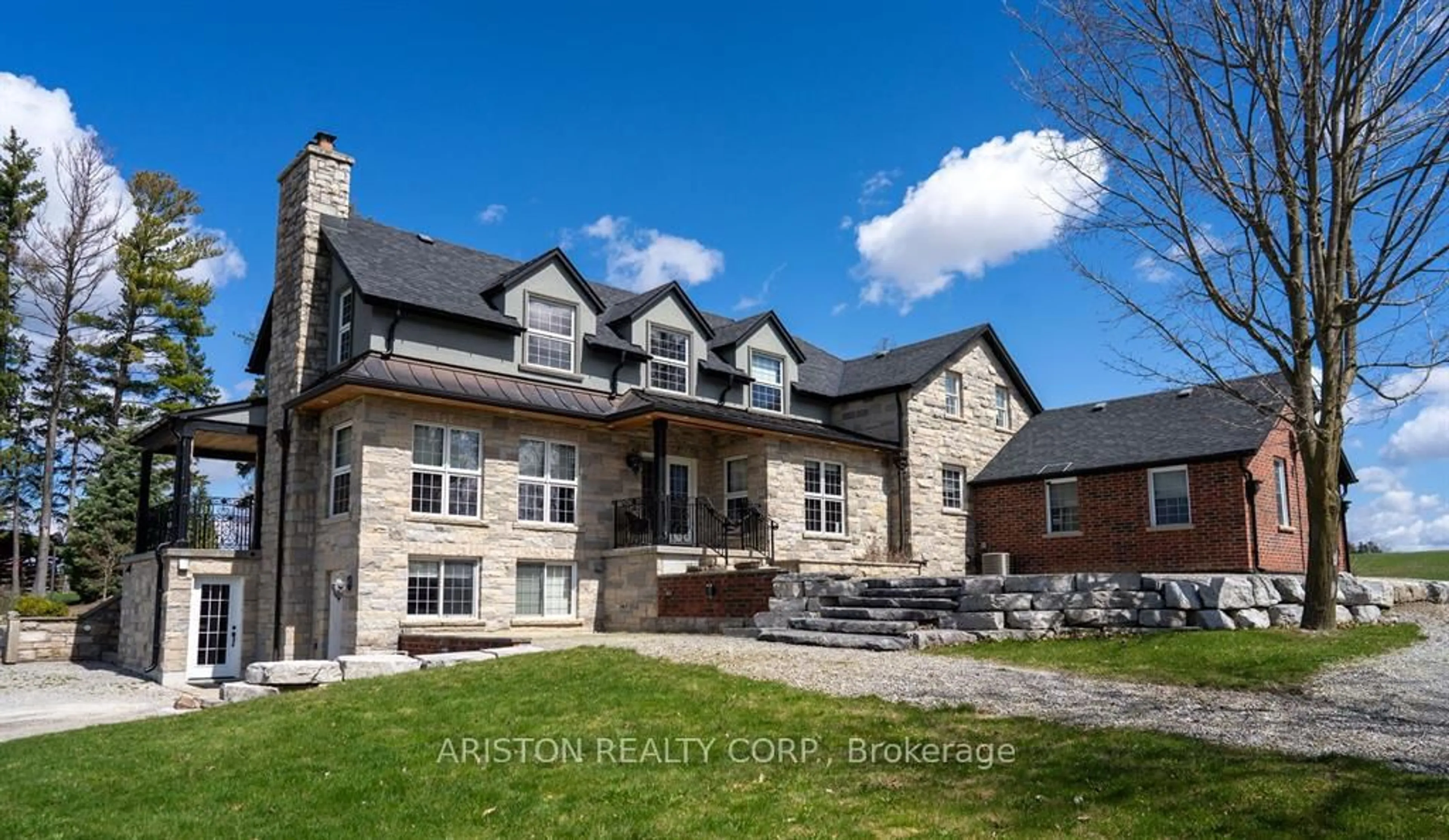 Home with brick exterior material, building for 12355 Mill Rd, Vaughan Ontario L4H 0P9