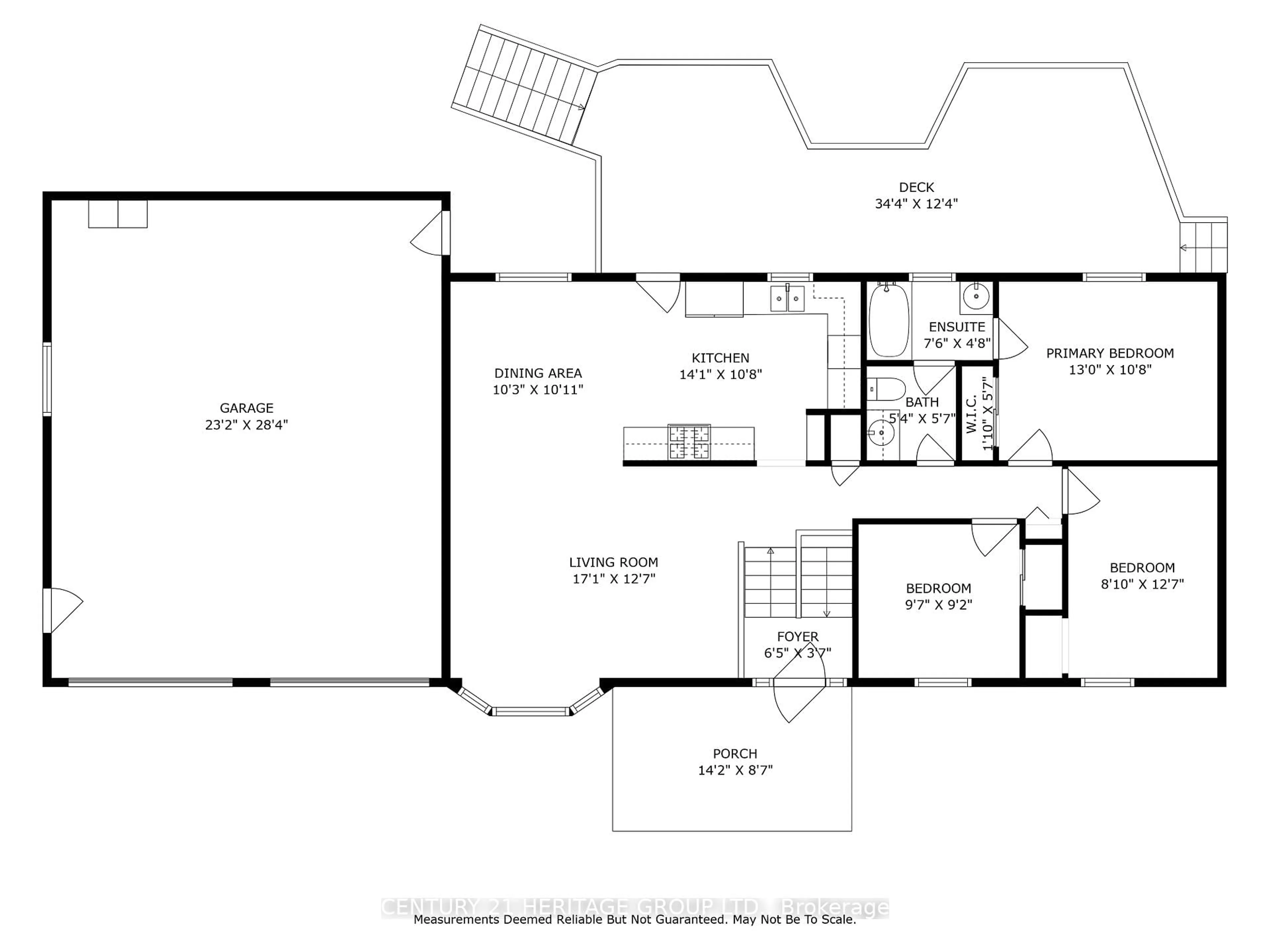 Floor plan for 1 Park Rd, Bradford West Gwillimbury Ontario L0G 1B0