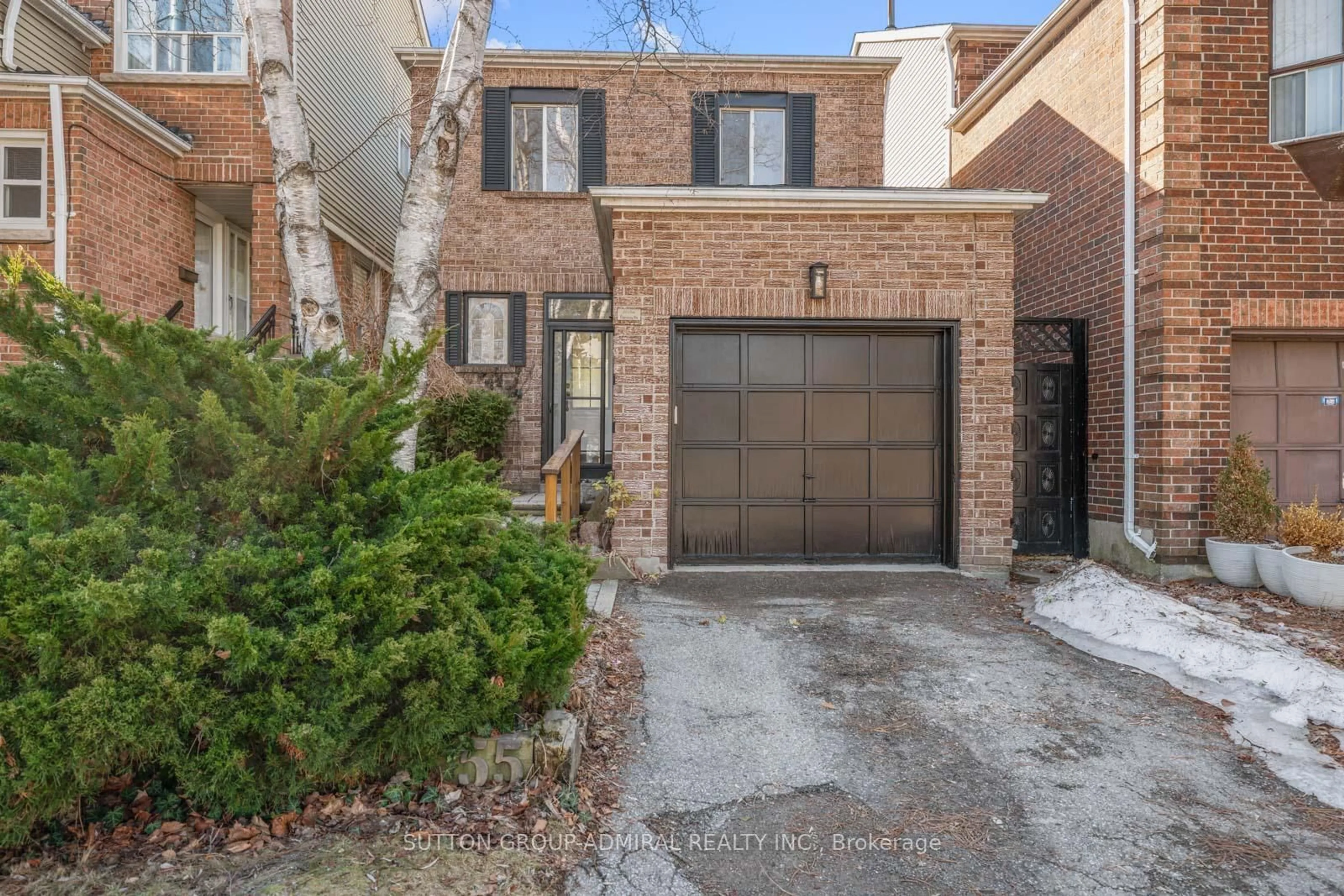 Home with brick exterior material, street for 55 Thornbury Circ, Vaughan Ontario L4J 5C3